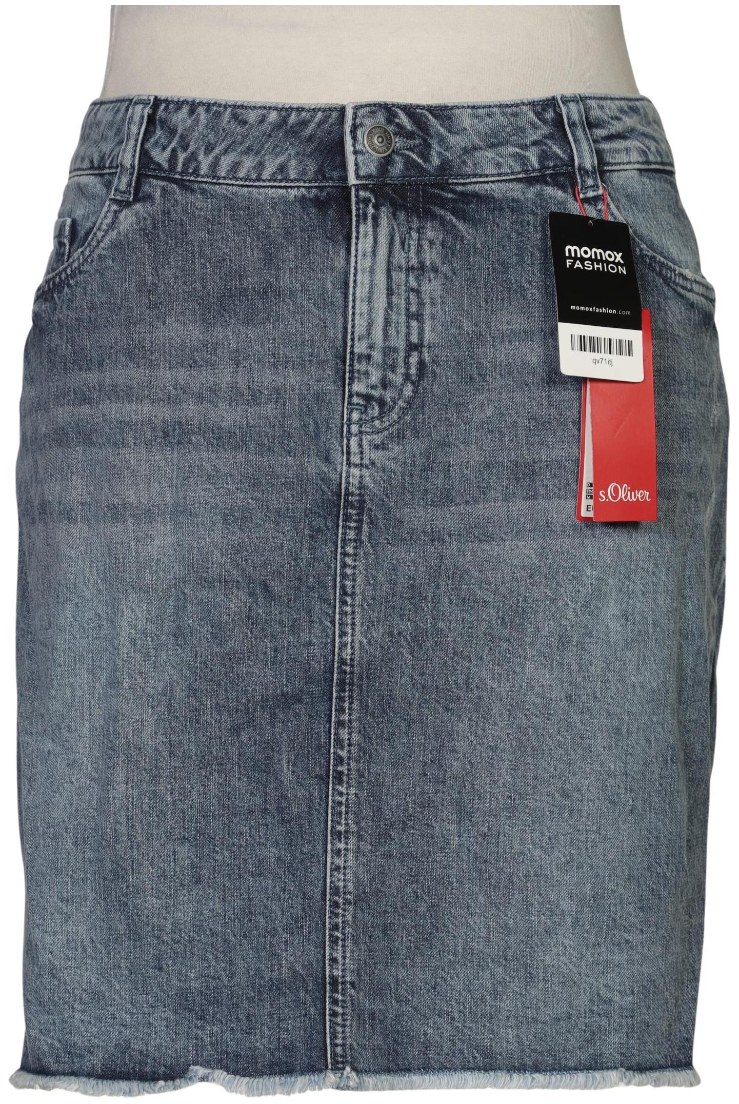 

s.Oliver Damen Rock, blau, Gr. 46