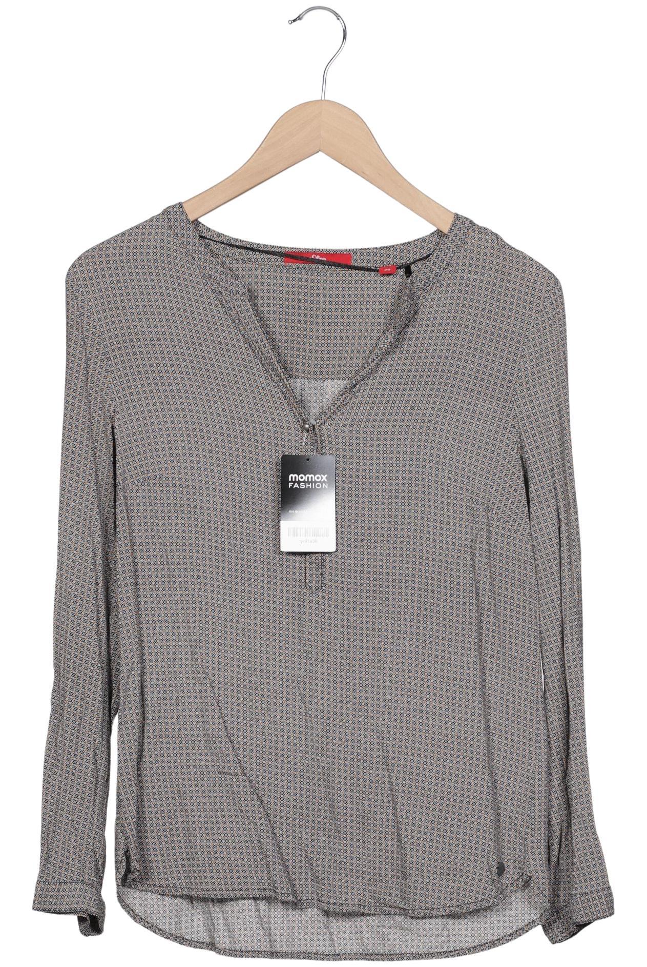 

s.Oliver Damen Bluse, grau, Gr. 38