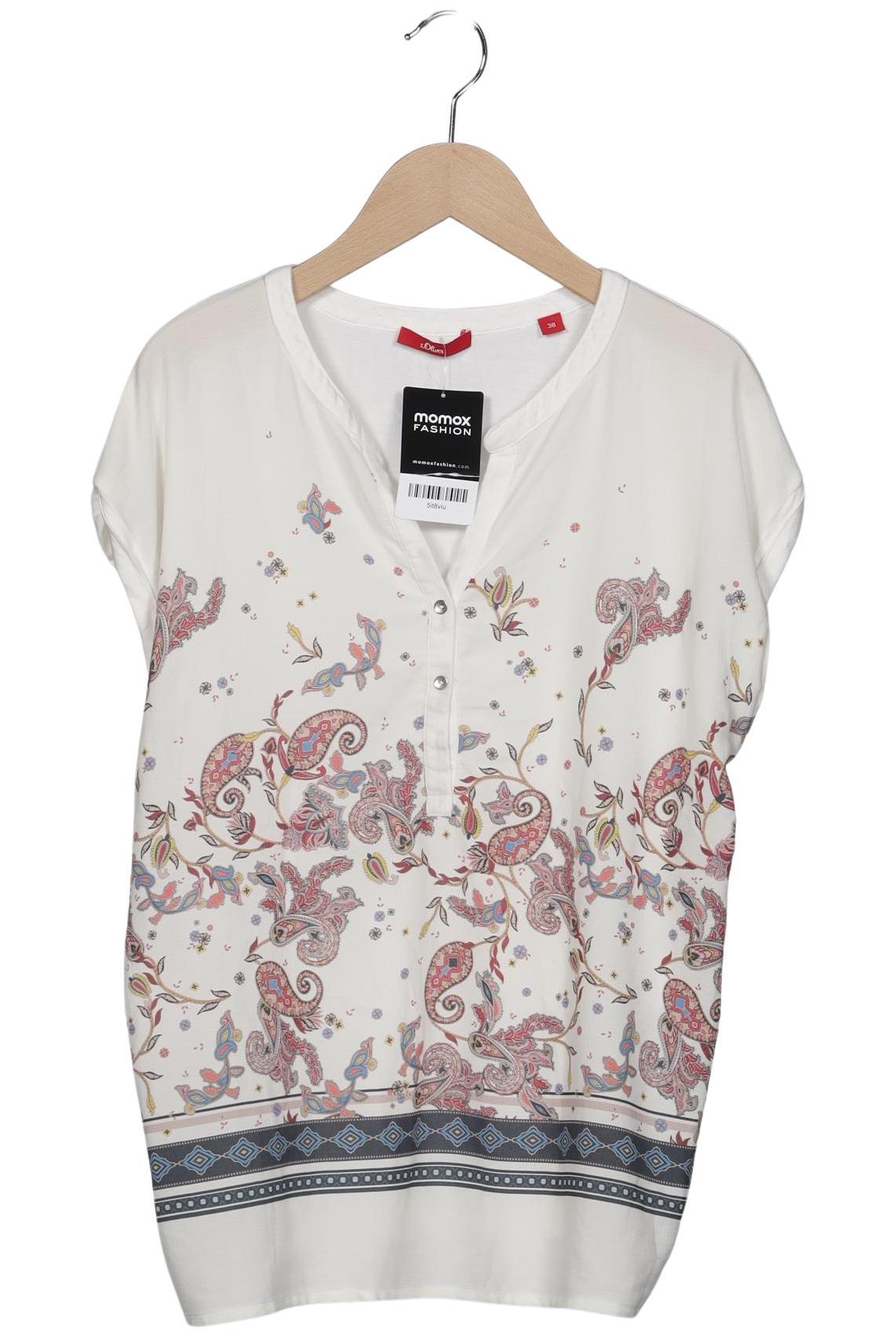 

s.Oliver Damen T-Shirt, weiß, Gr. 38