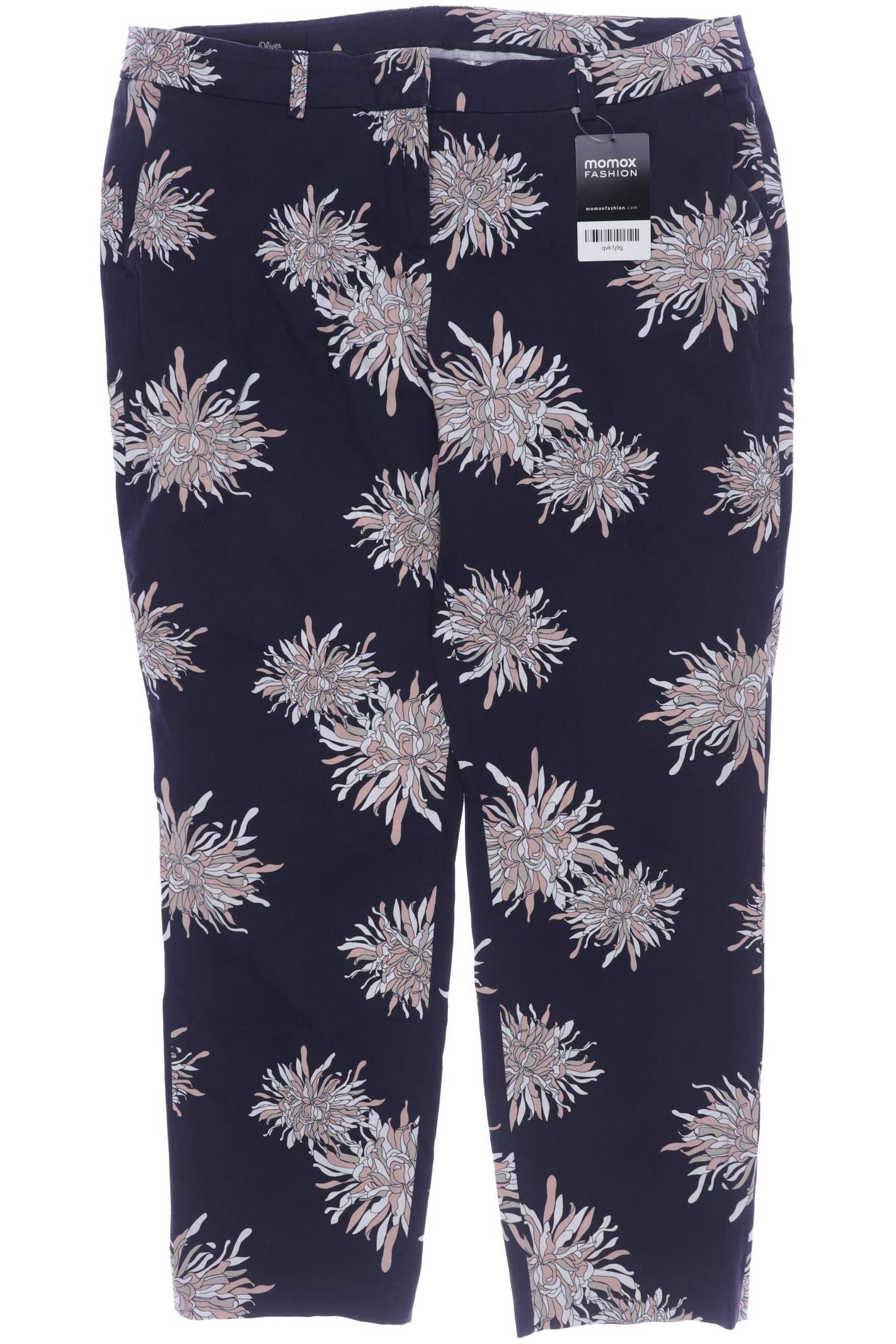 

s.Oliver Damen Stoffhose, marineblau