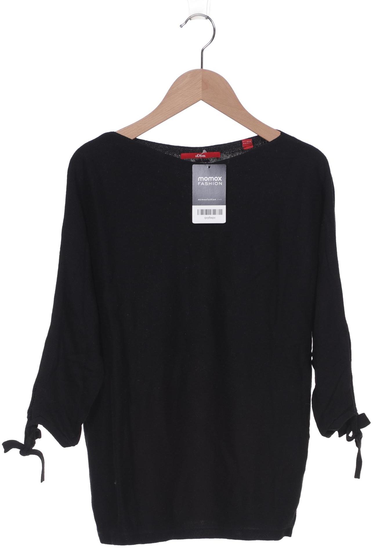 

s.Oliver Damen Pullover, schwarz