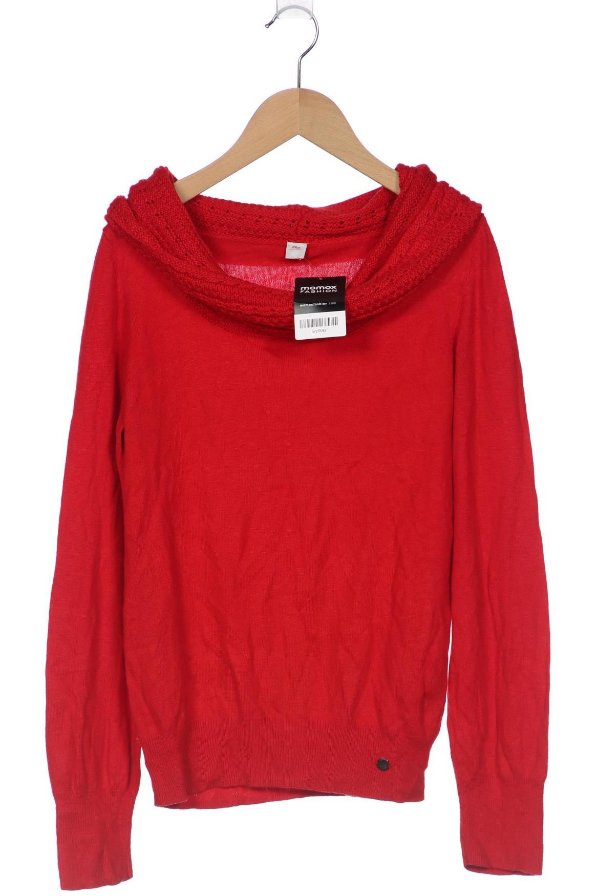 

s.Oliver Damen Pullover, rot, Gr. 36