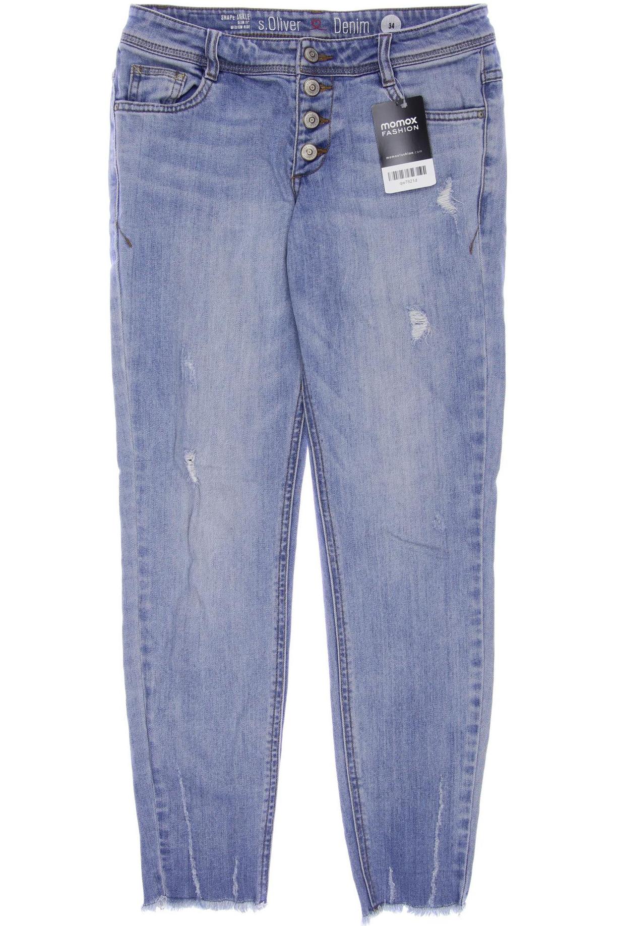 

s.Oliver Damen Jeans, hellblau