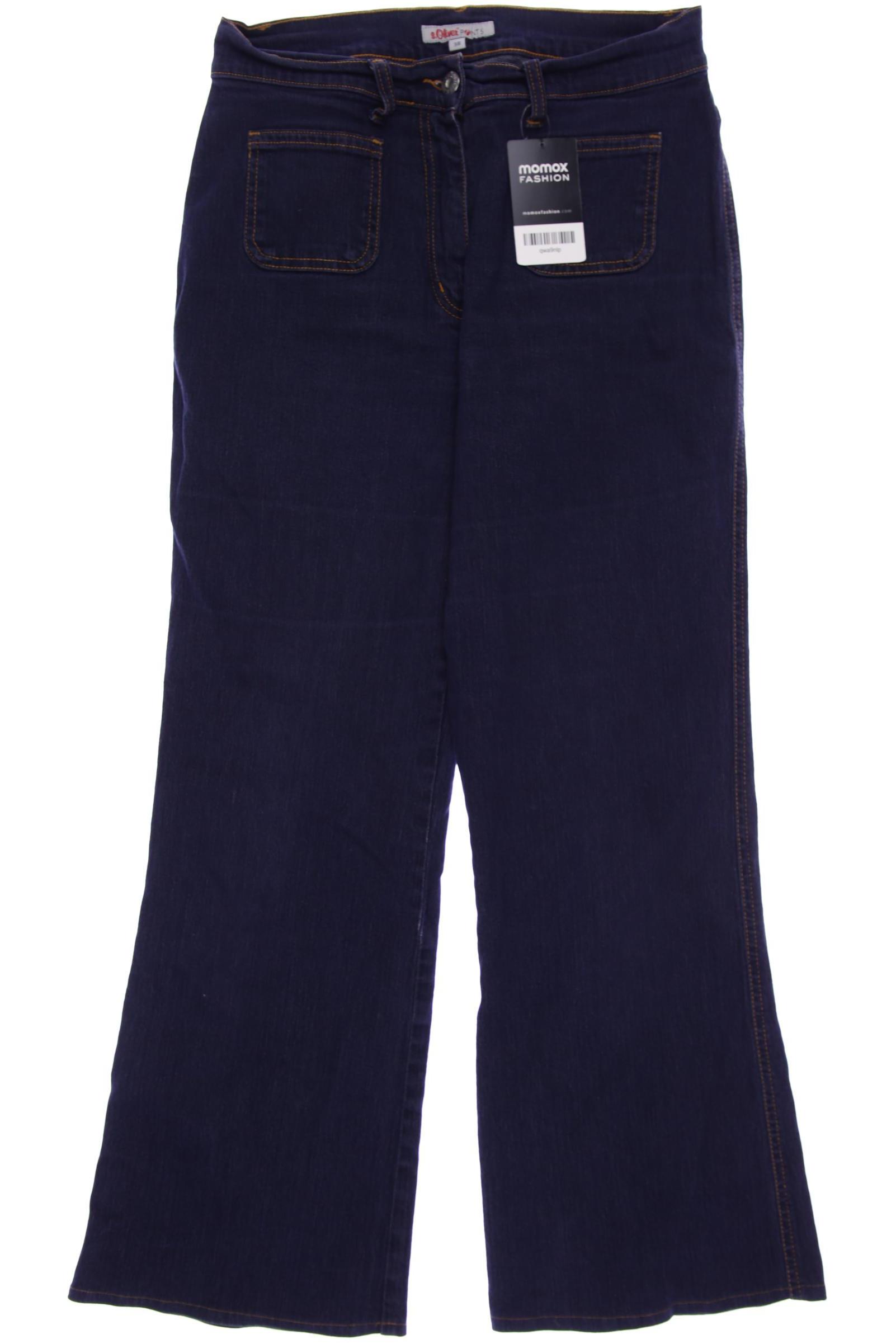 

s.Oliver Damen Jeans, marineblau