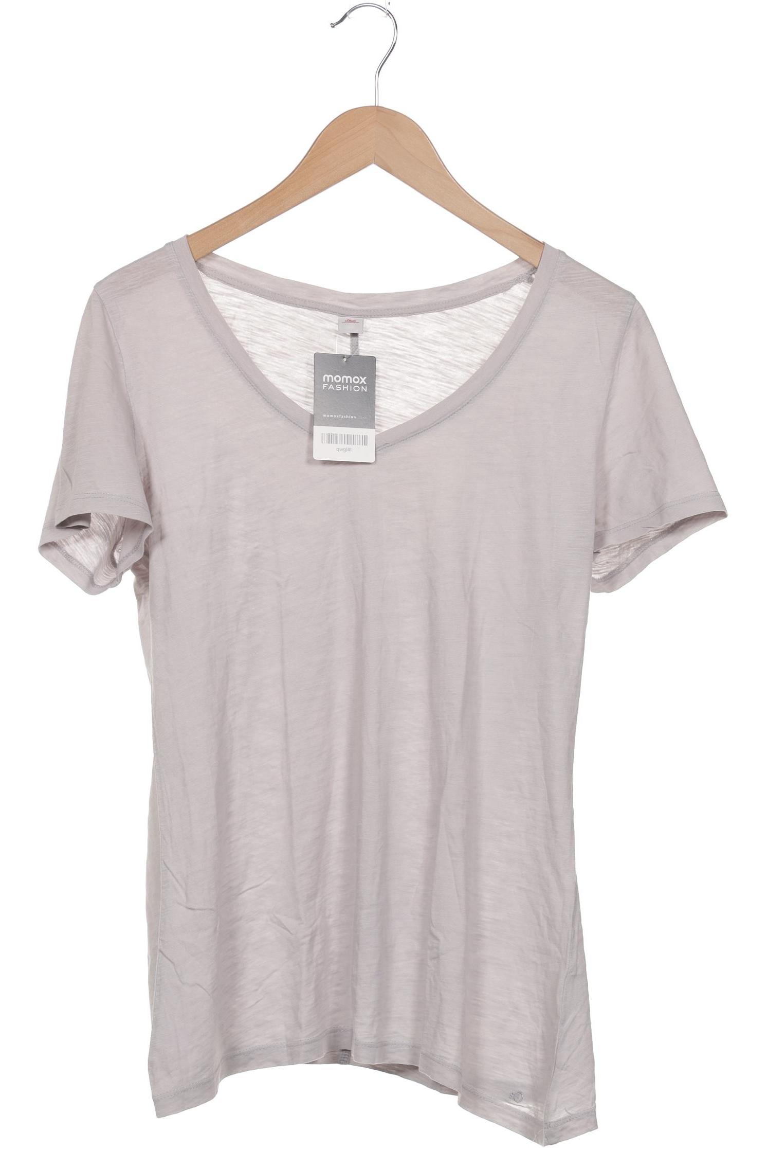 

s.Oliver Damen T-Shirt, grau, Gr. 40