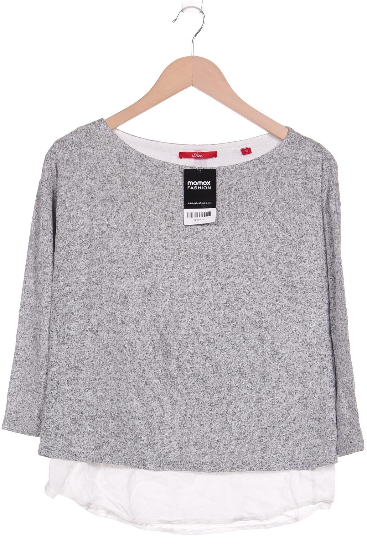

s.Oliver Damen Pullover, grau, Gr. 36
