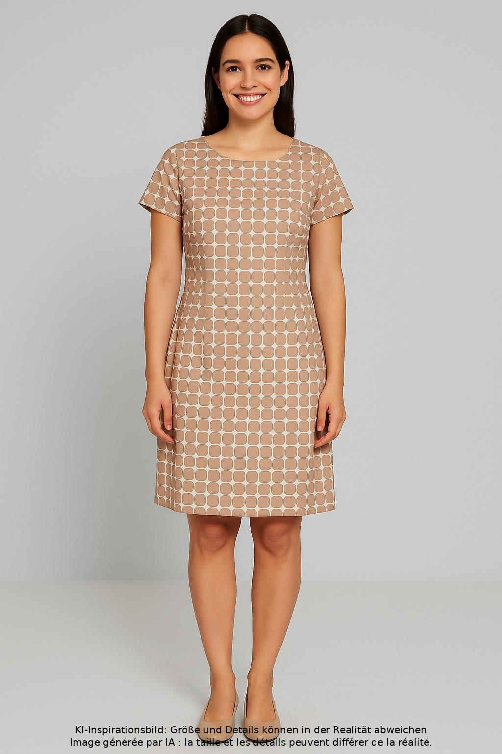 

s.Oliver Damen Kleid, beige, Gr. 36