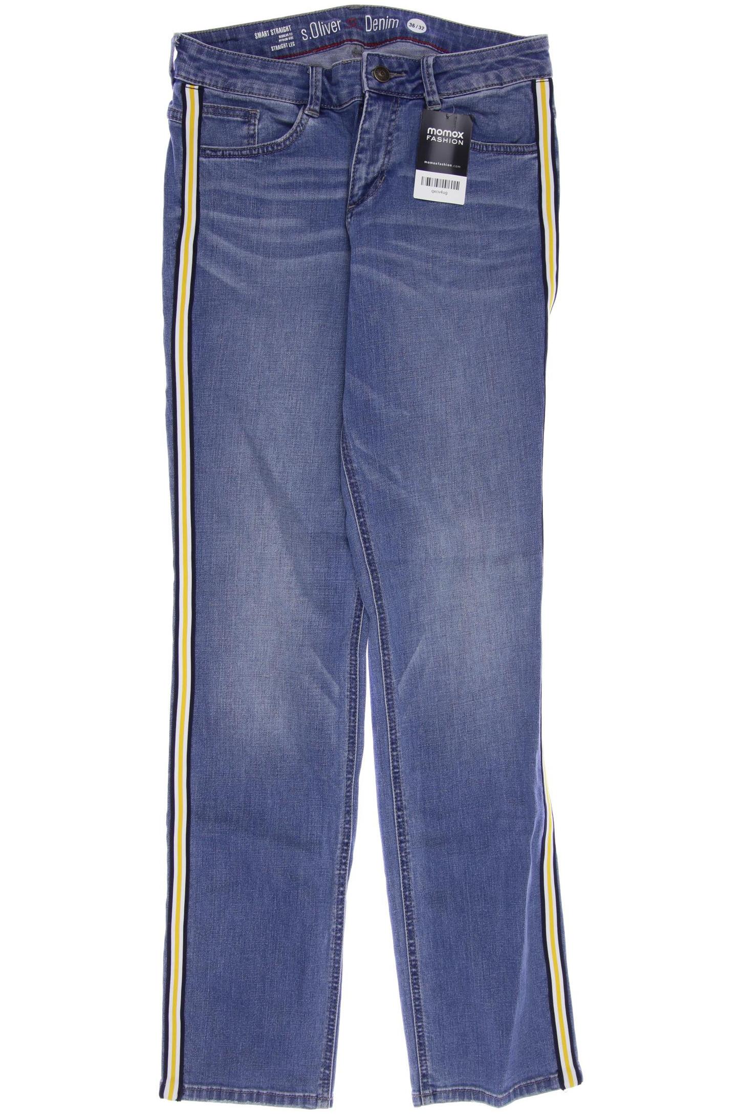 

s.Oliver Damen Jeans, blau