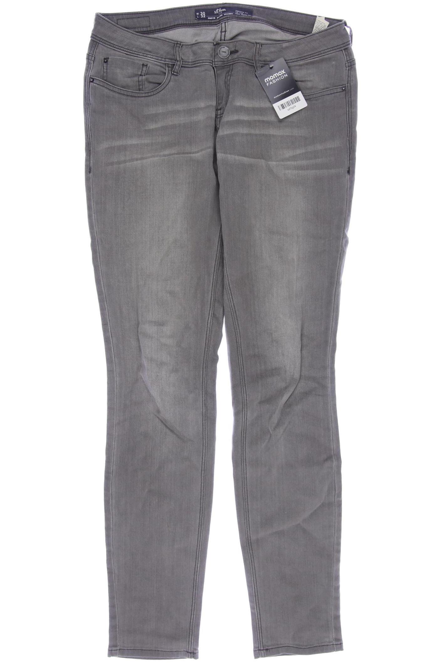 

s.Oliver Damen Jeans, grau, Gr. 30