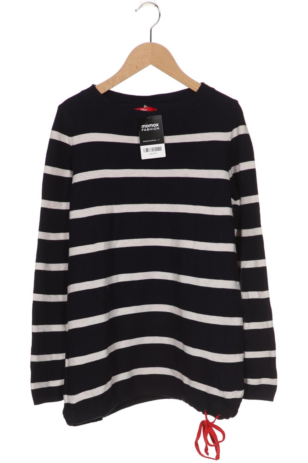 

s.Oliver Damen Pullover, marineblau