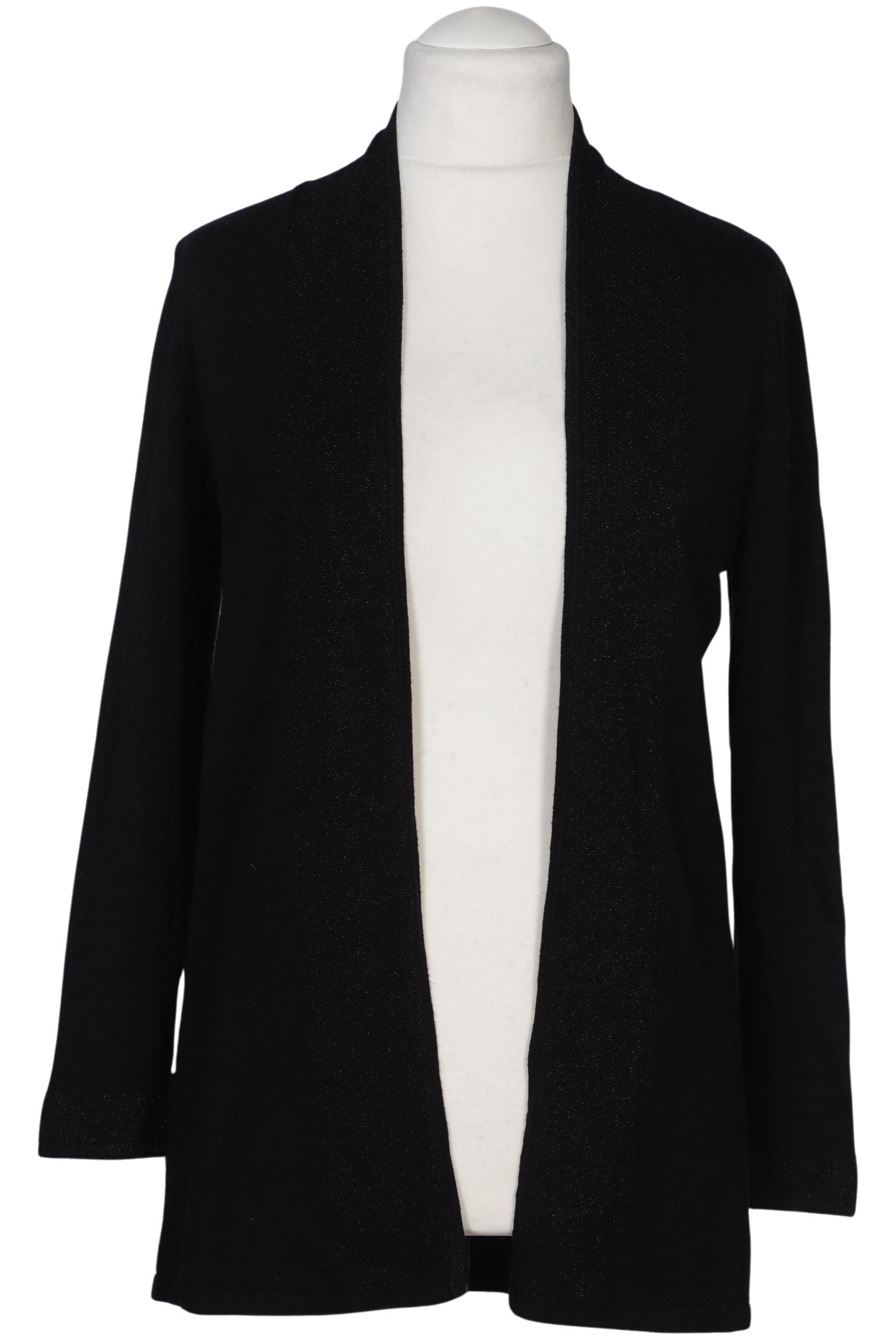 

s.Oliver Damen Strickjacke, schwarz, Gr. 38