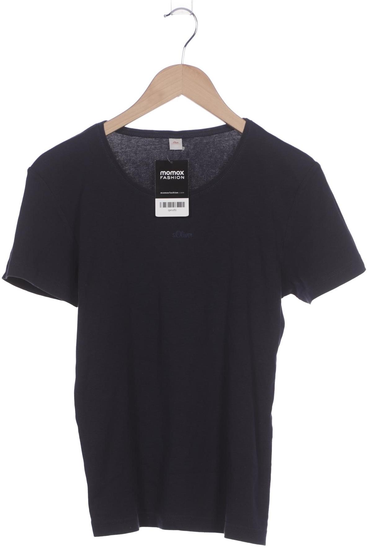 

s.Oliver Damen T-Shirt, marineblau, Gr. 42