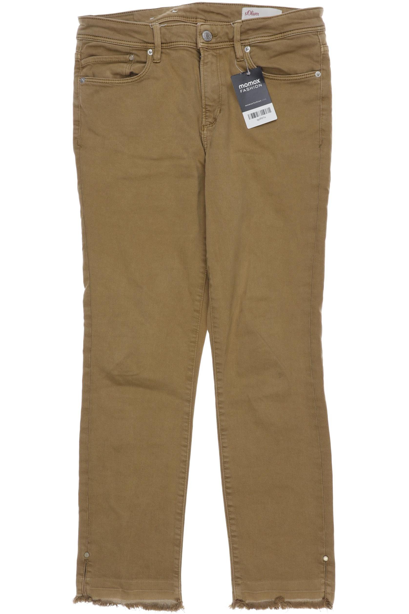

s.Oliver Damen Jeans, beige, Gr. 38