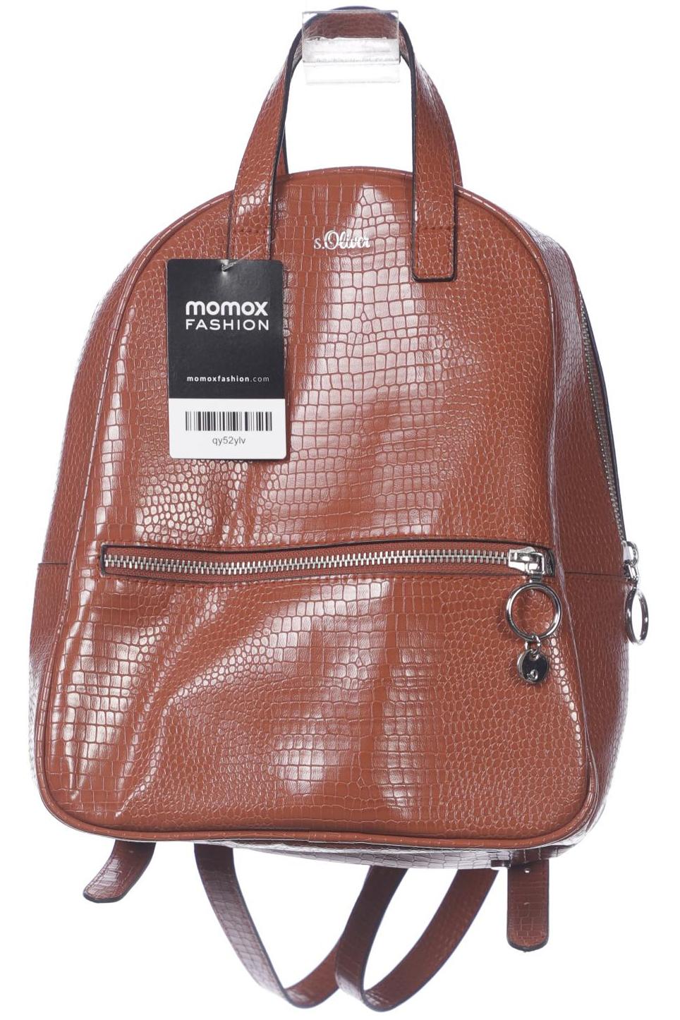 

s.Oliver Damen Rucksack, braun, Gr.