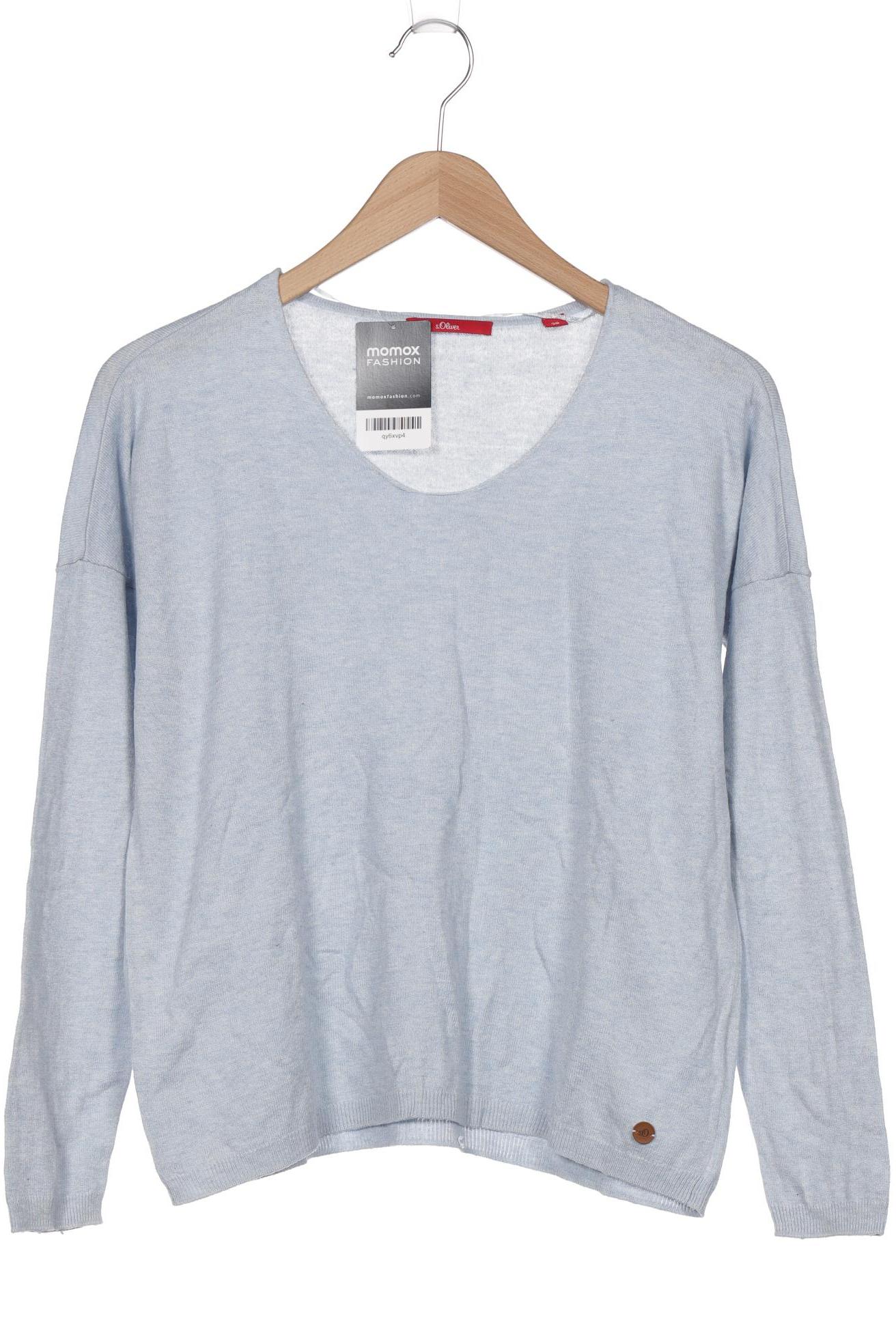 

s.Oliver Damen Pullover, hellblau