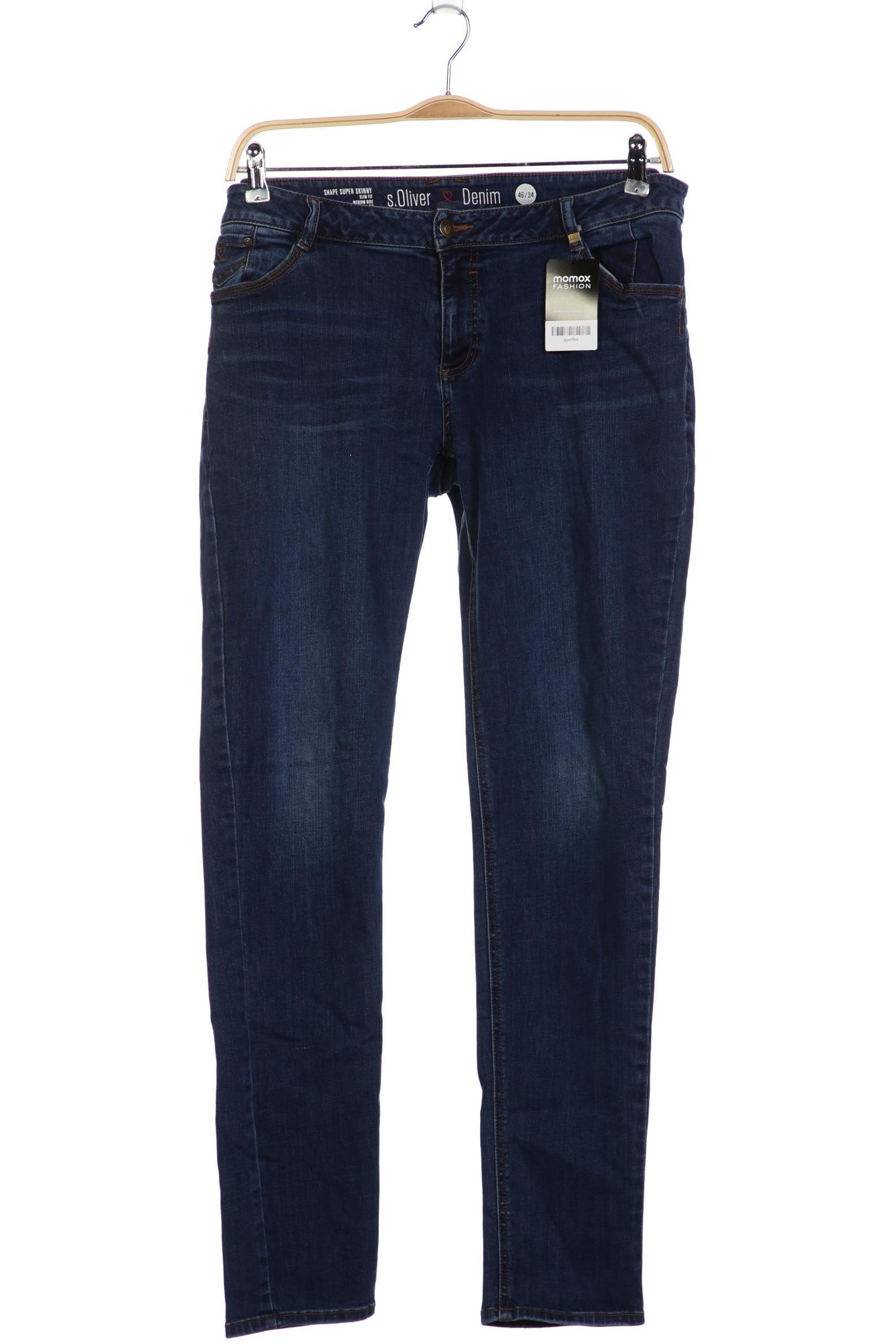 

s.Oliver Damen Jeans, marineblau, Gr. 46
