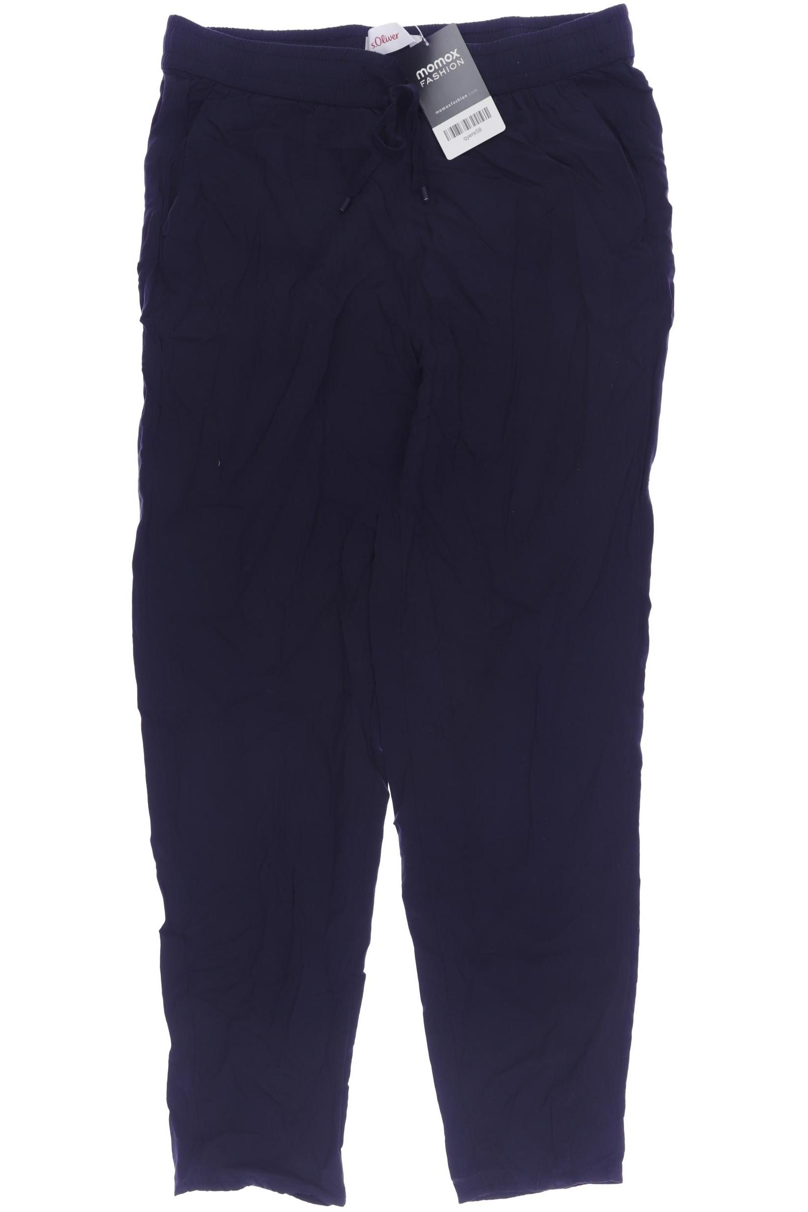 

s.Oliver Damen Stoffhose, marineblau, Gr. 36