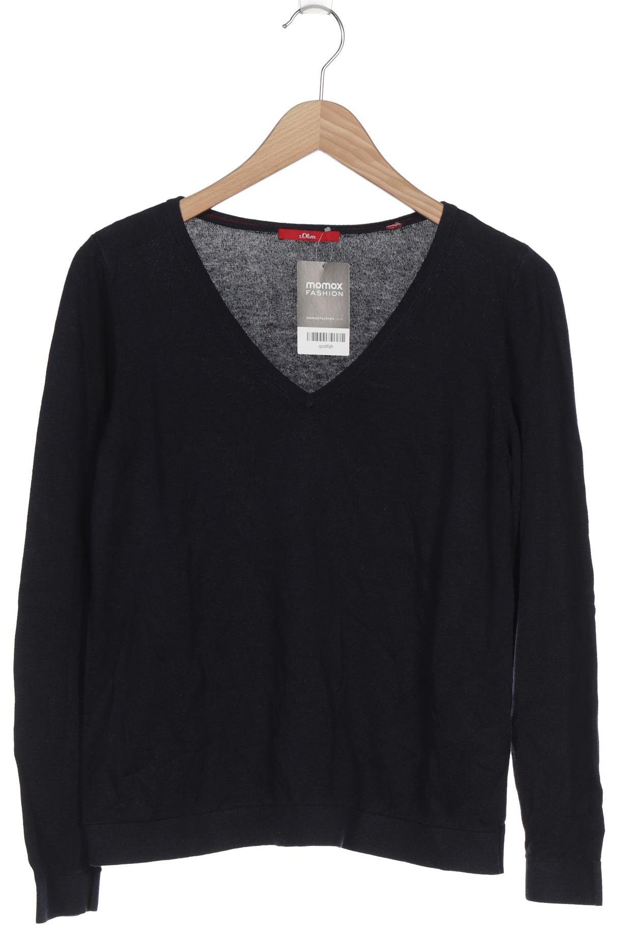 

s.Oliver Damen Pullover, marineblau, Gr. 40