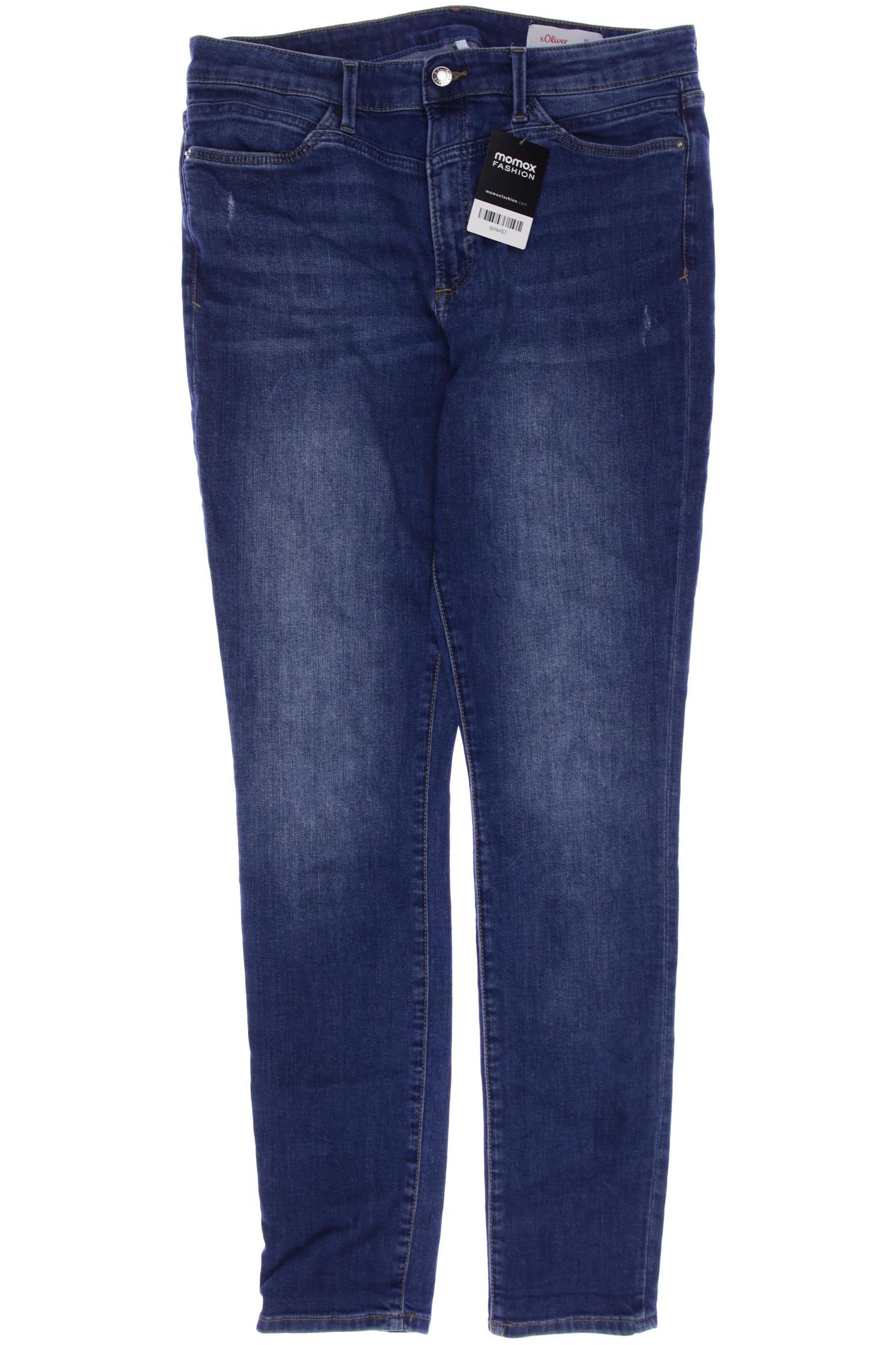 

s.Oliver Damen Jeans, blau