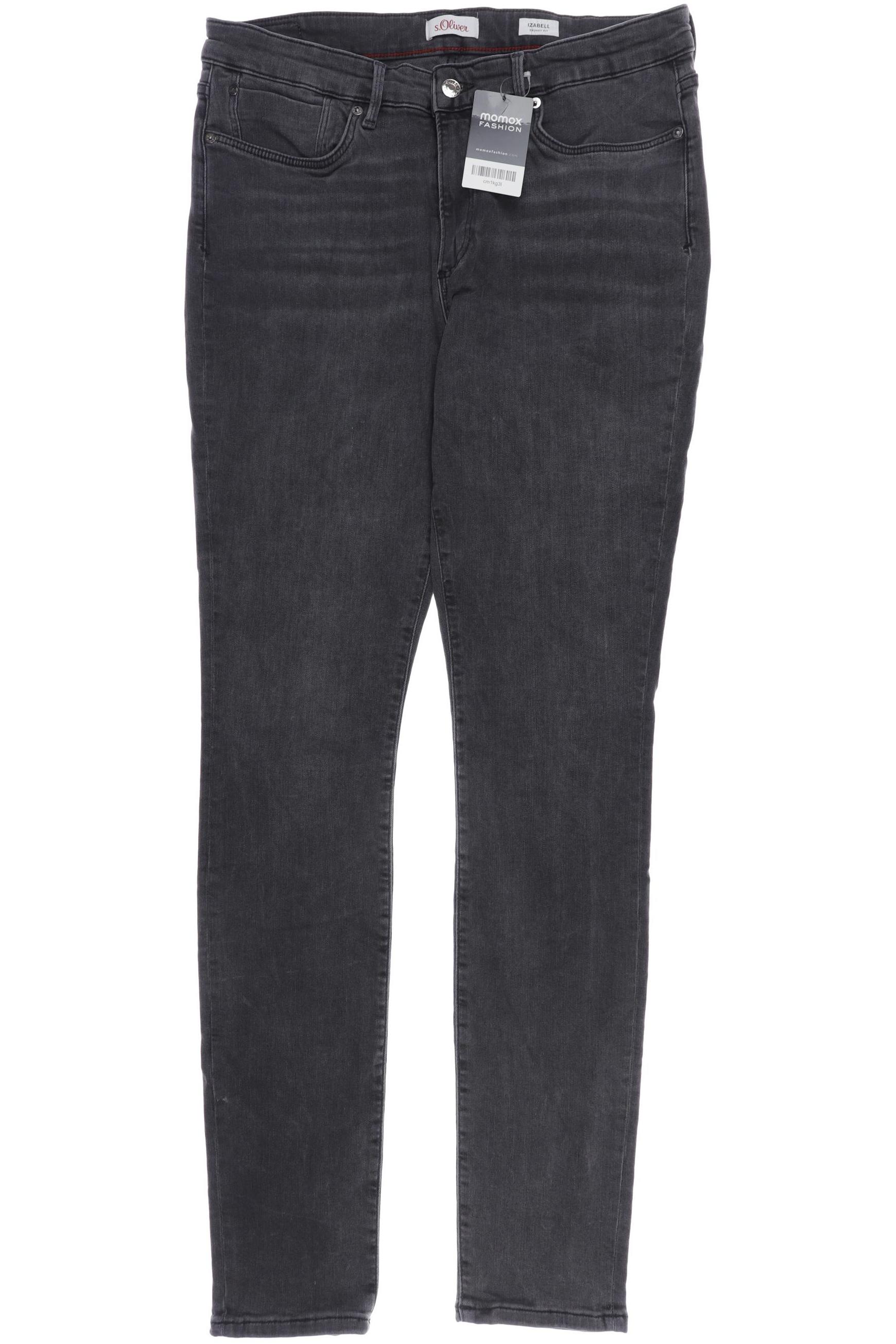 

s.Oliver Damen Jeans, schwarz, Gr. 44