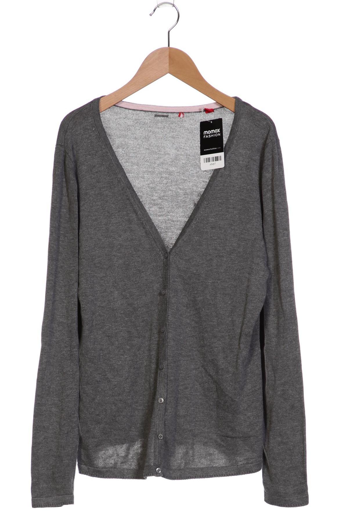 

s.Oliver Damen Strickjacke, grau, Gr. 40