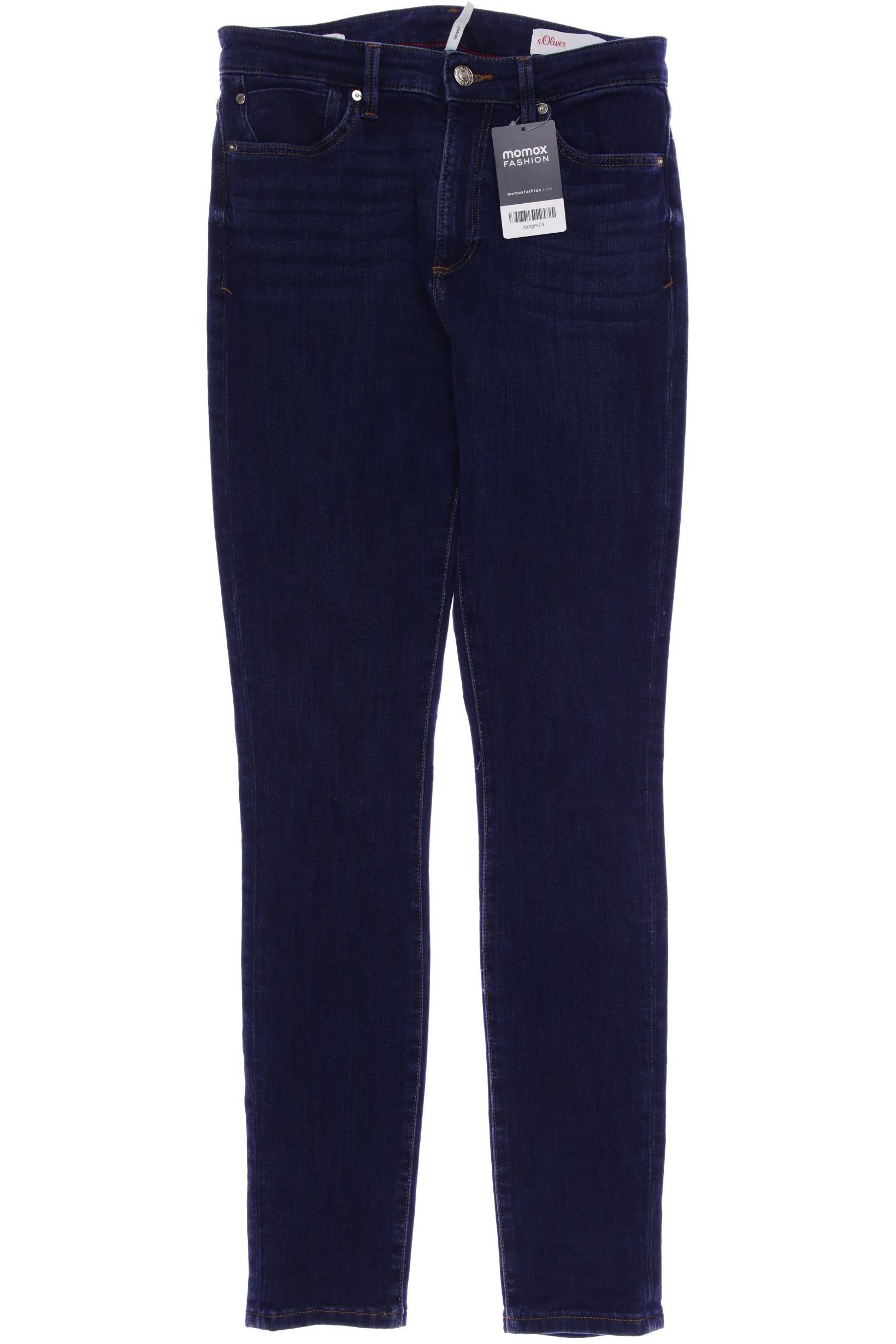 

s.Oliver Damen Jeans, marineblau