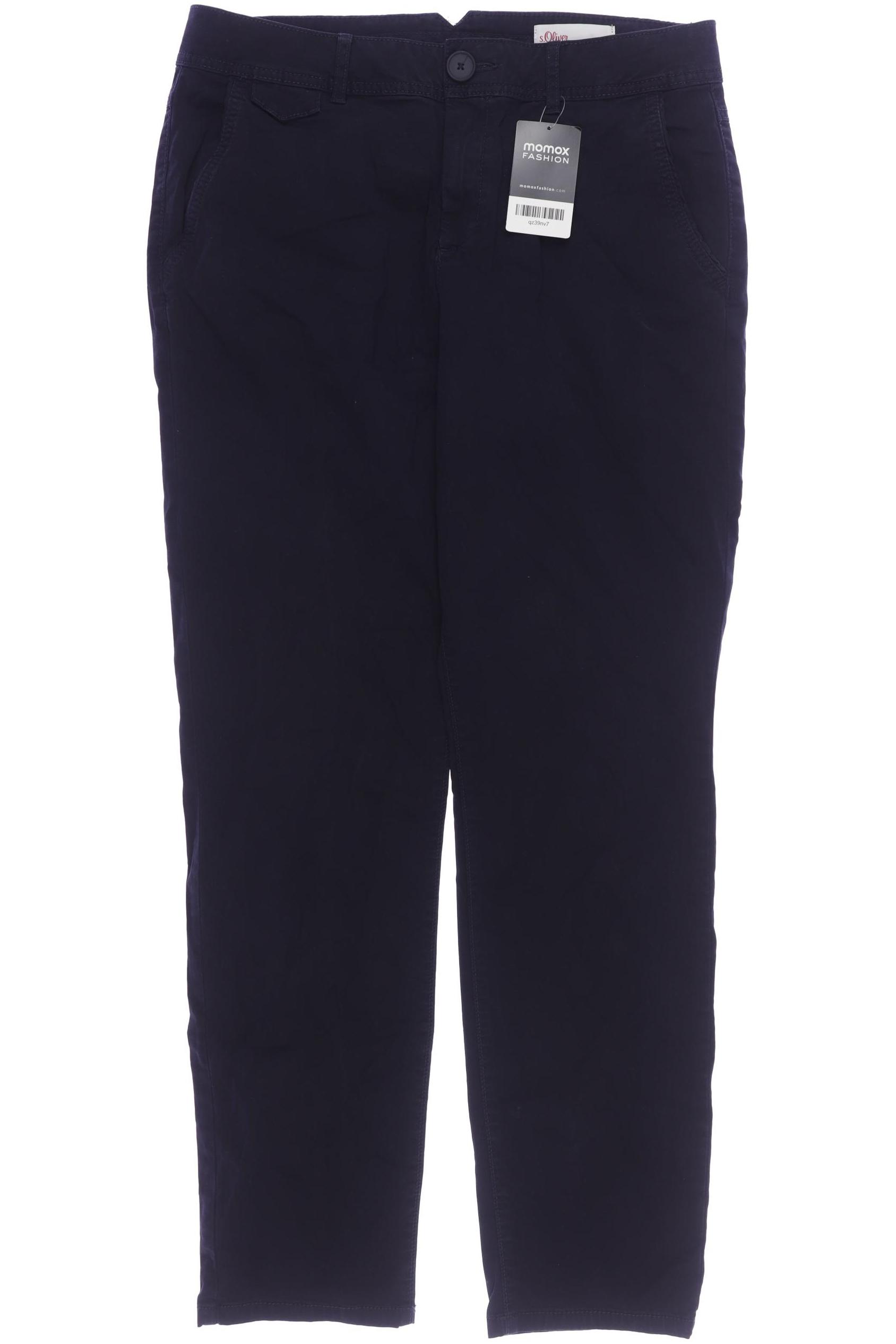 

s.Oliver Damen Stoffhose, marineblau, Gr. 38