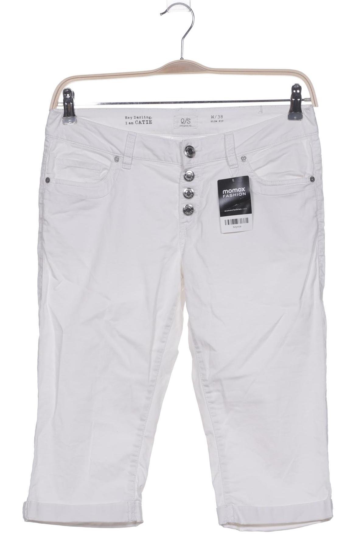 

s.Oliver Damen Shorts, weiß, Gr. 38