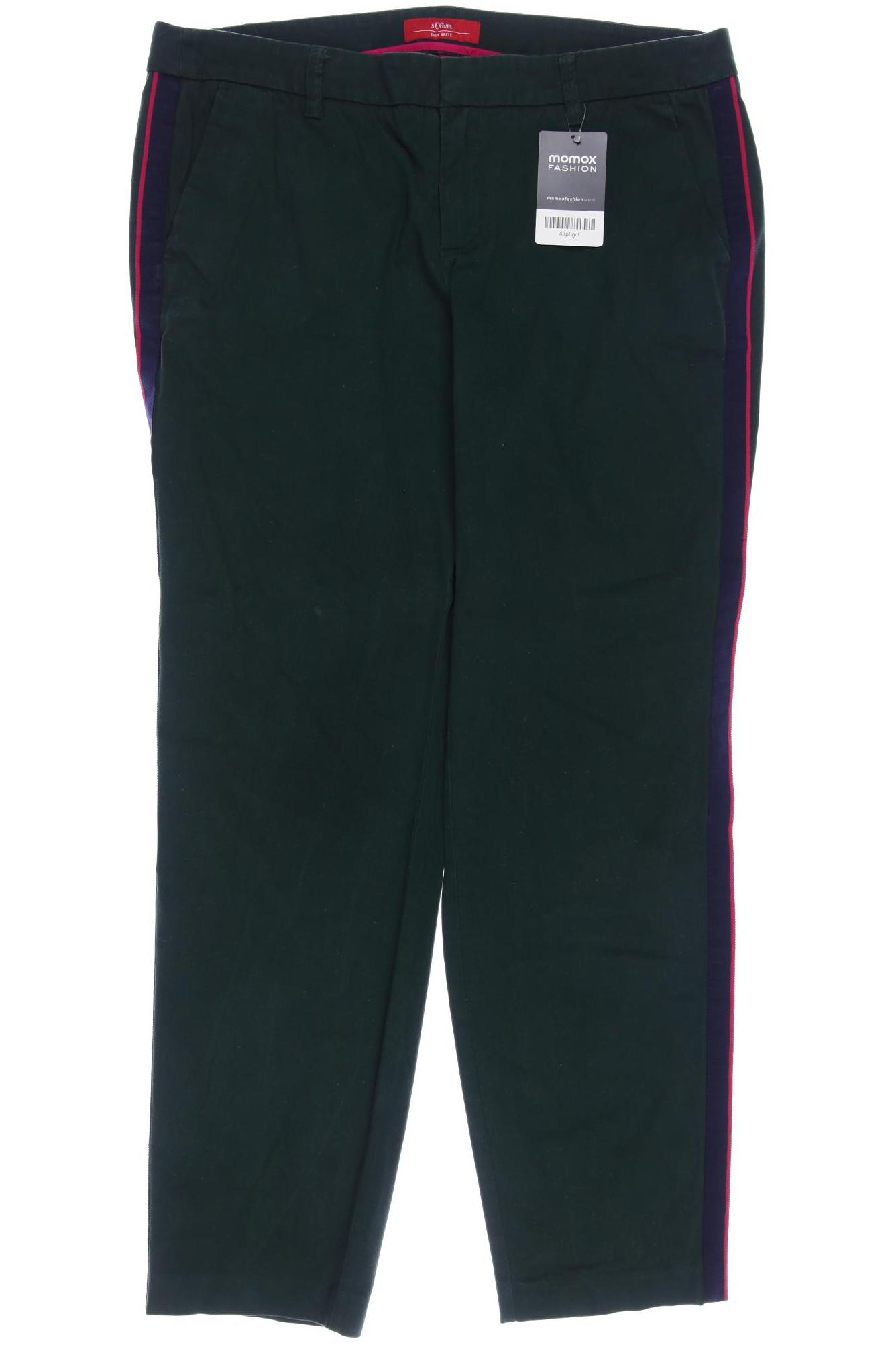 

s.Oliver Damen Stoffhose, grün, Gr. 33
