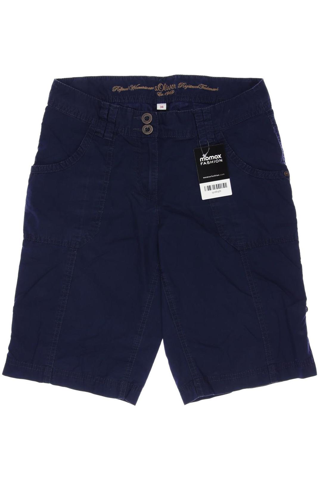 

s.Oliver Damen Shorts, marineblau, Gr. 34