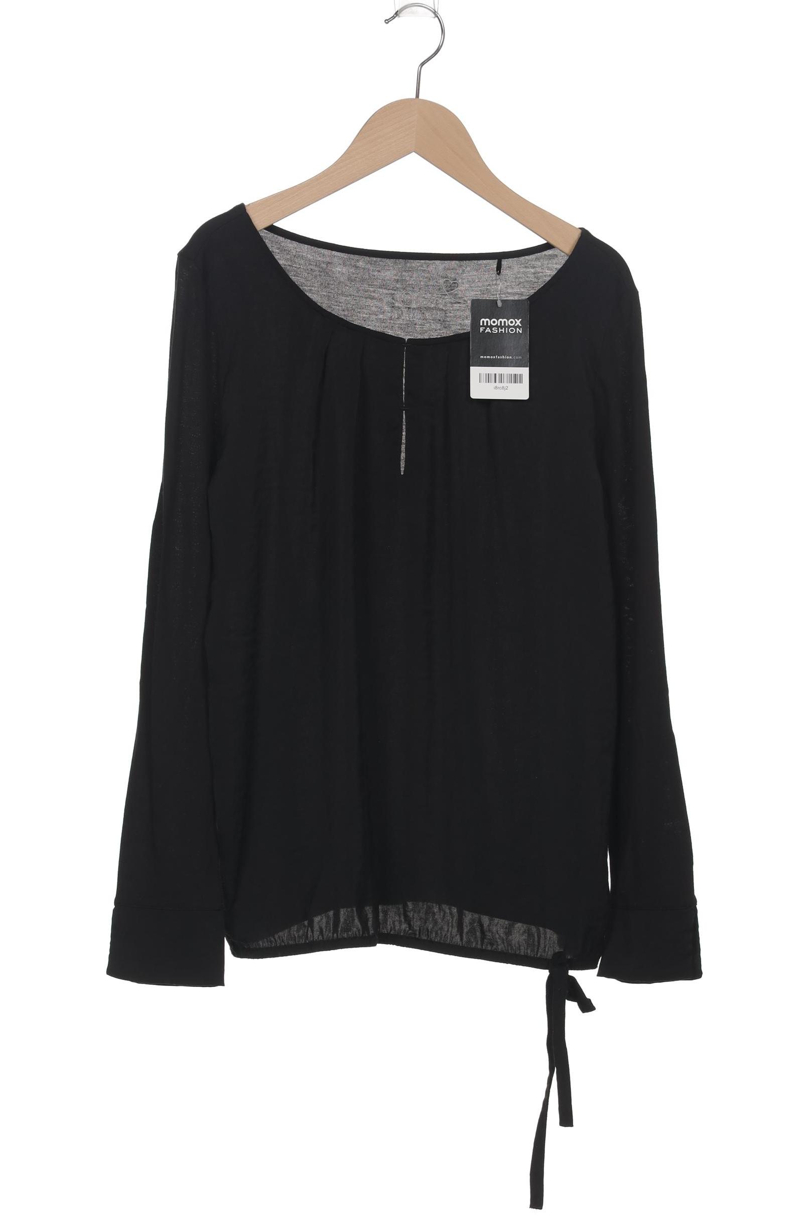 

s.Oliver Damen Langarmshirt, schwarz, Gr. 38