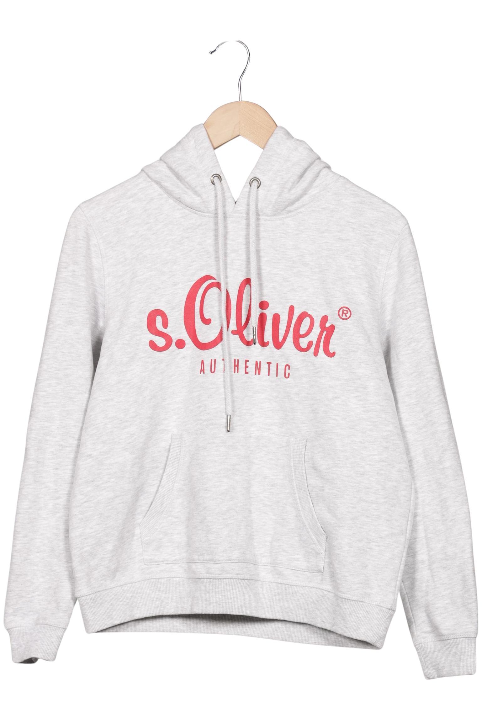 

s.Oliver Damen Kapuzenpullover, grau, Gr. 38