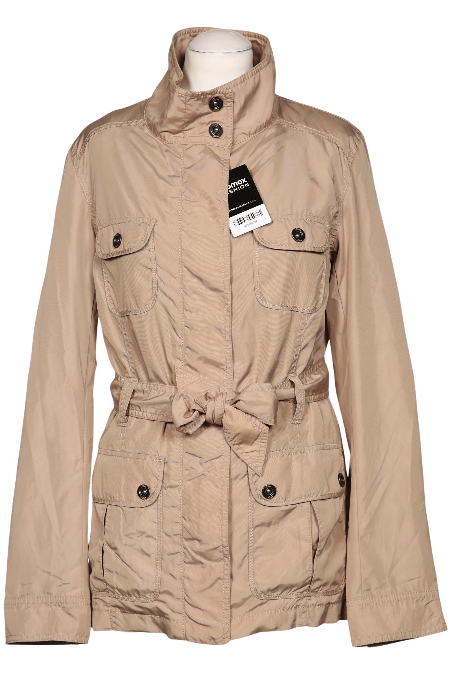

s.Oliver Damen Jacke, beige, Gr. 36