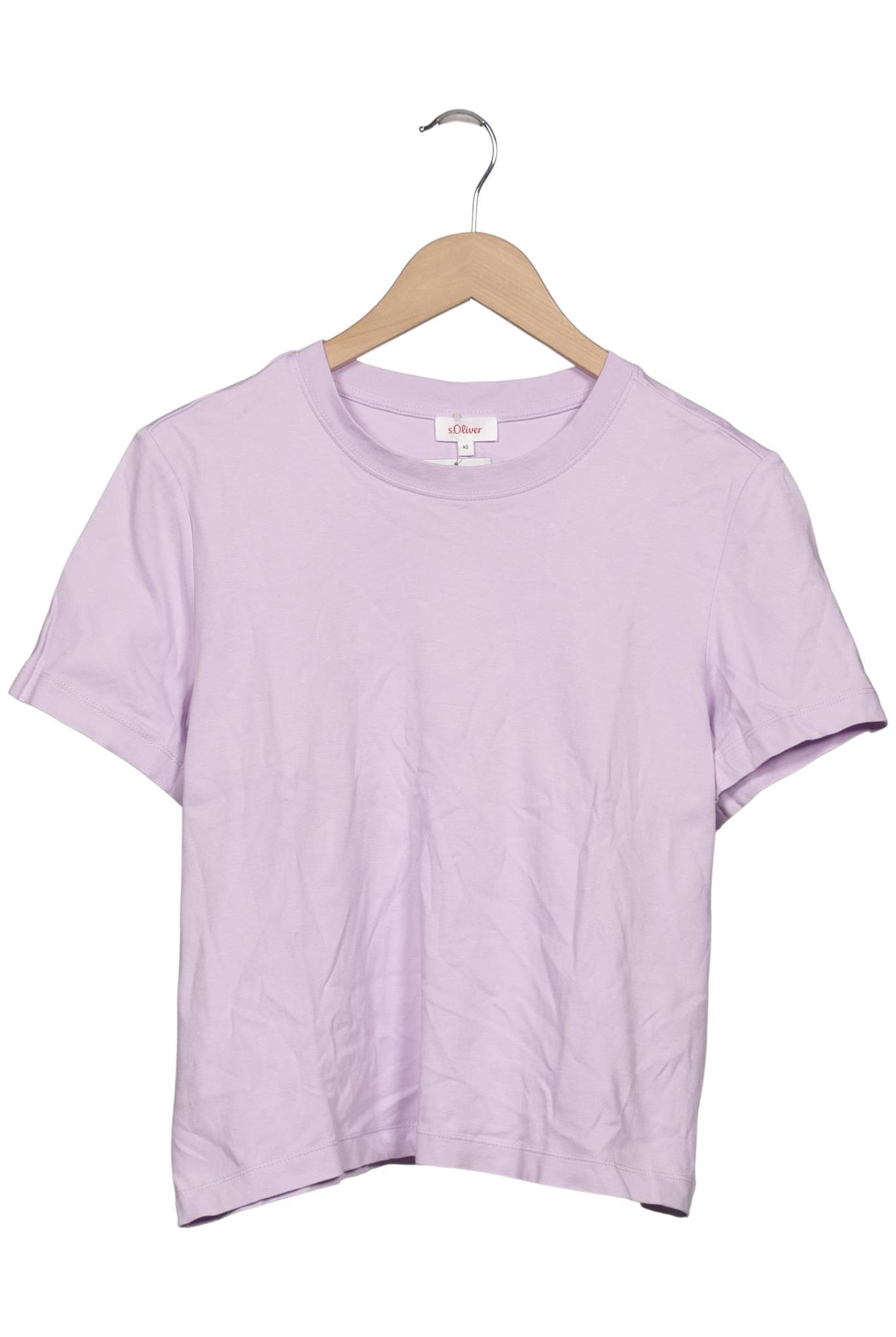 

s.Oliver Damen T-Shirt, flieder, Gr. 40