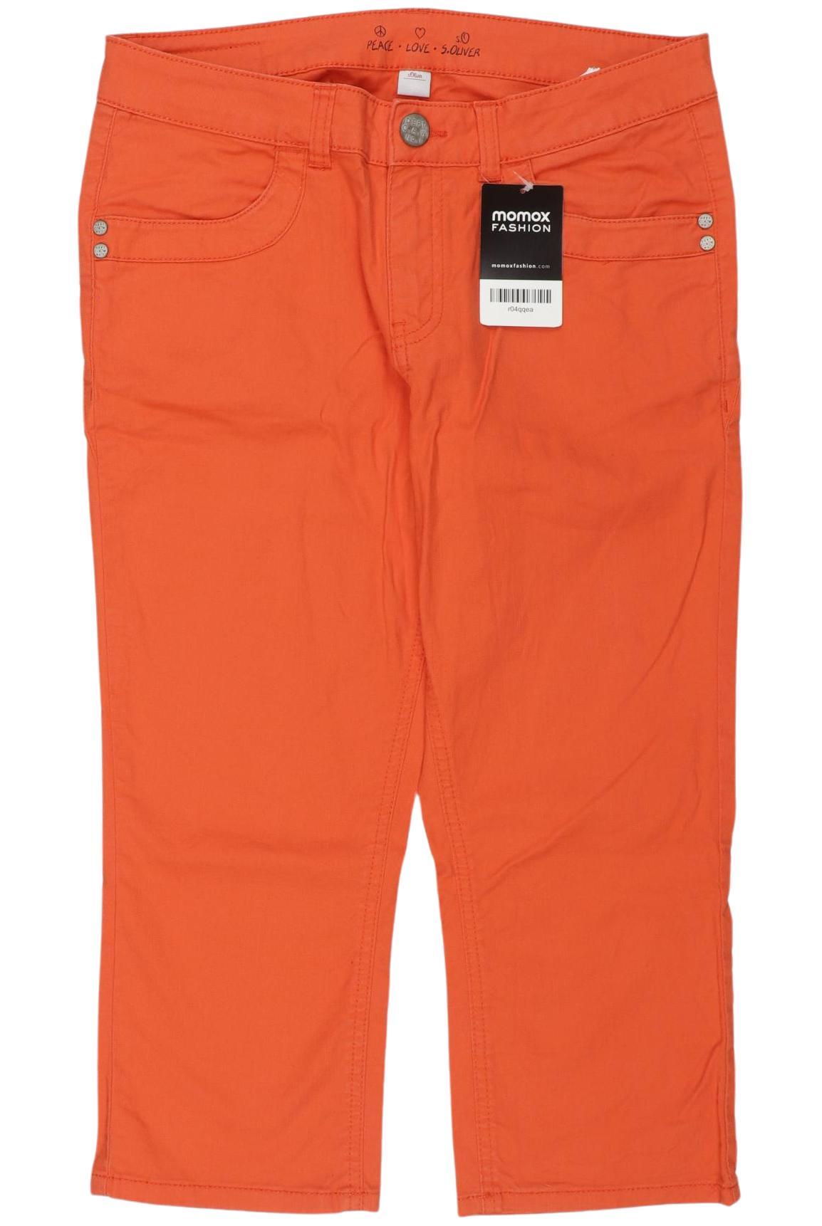 

s.Oliver Damen Jeans, orange, Gr. 34