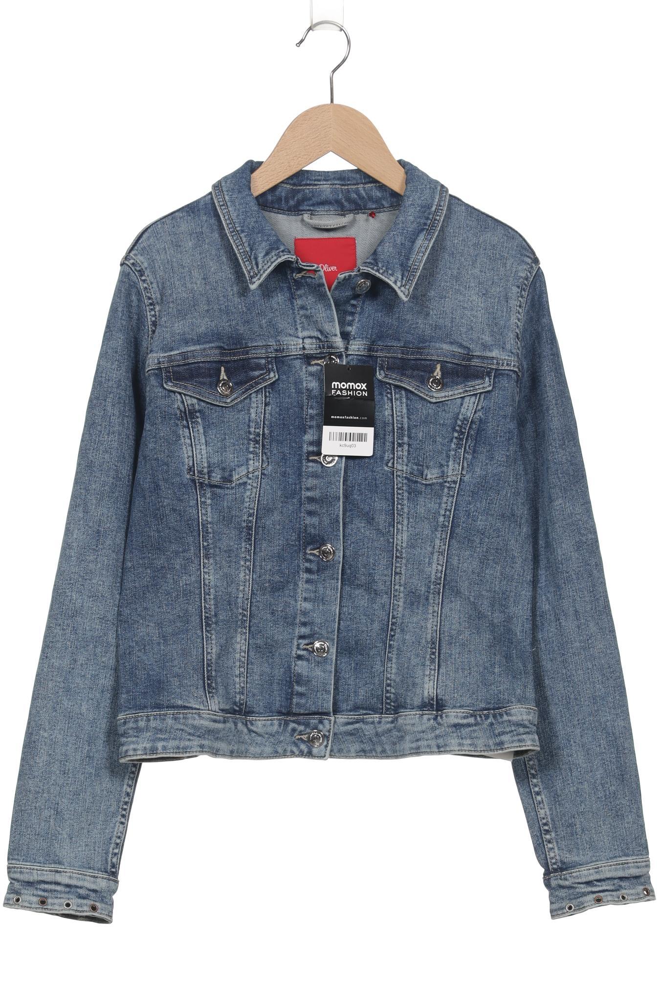 

s.Oliver Damen Jacke, blau, Gr. 38