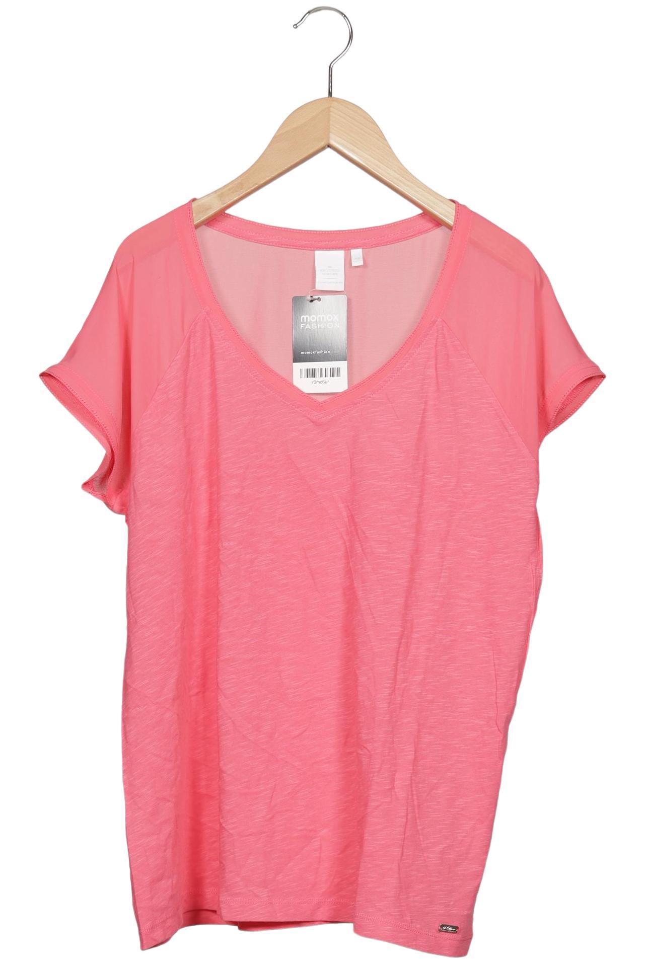 

s.Oliver Damen T-Shirt, pink, Gr. 40