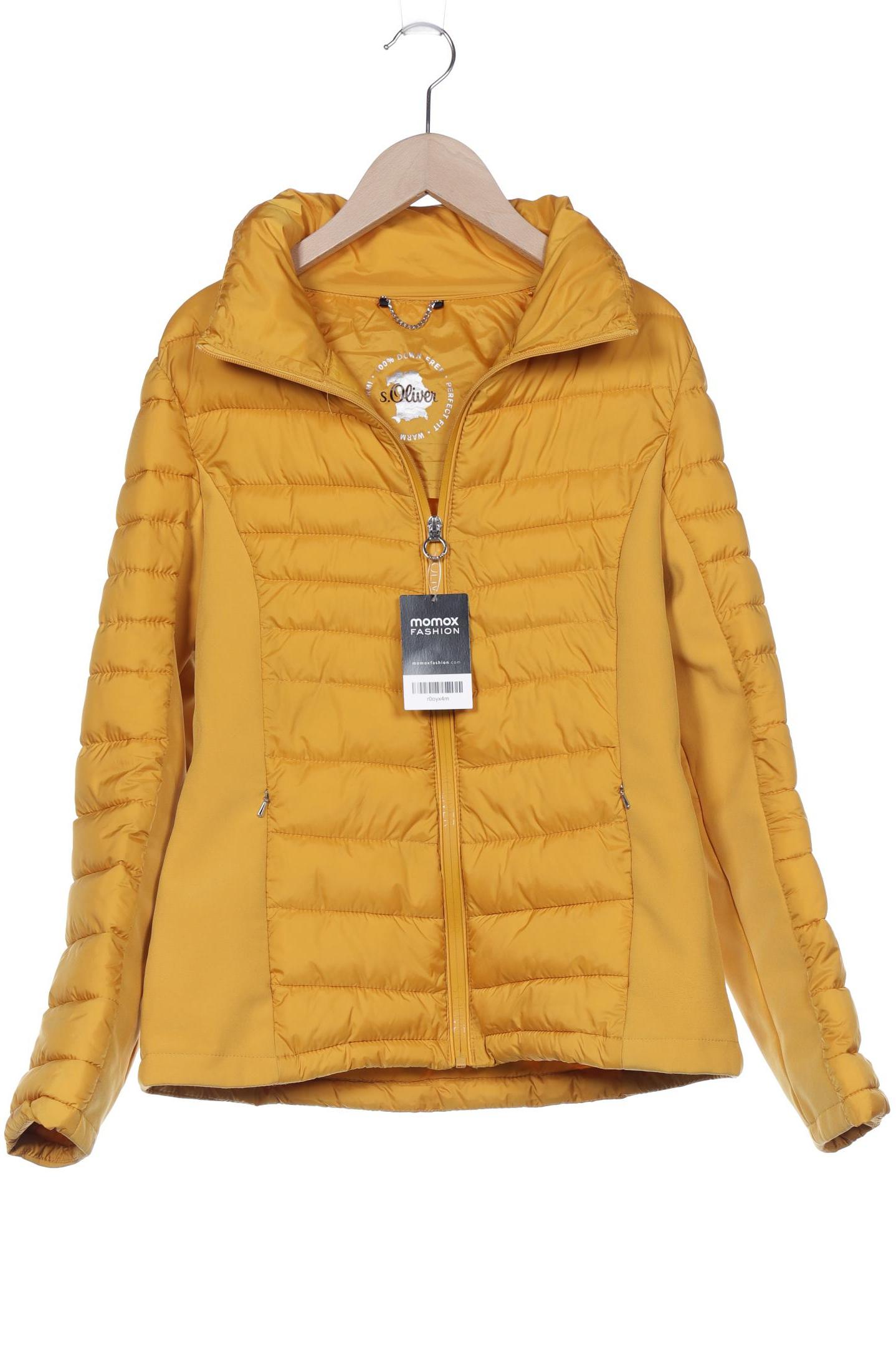 

s.Oliver Damen Jacke, gelb, Gr. 38