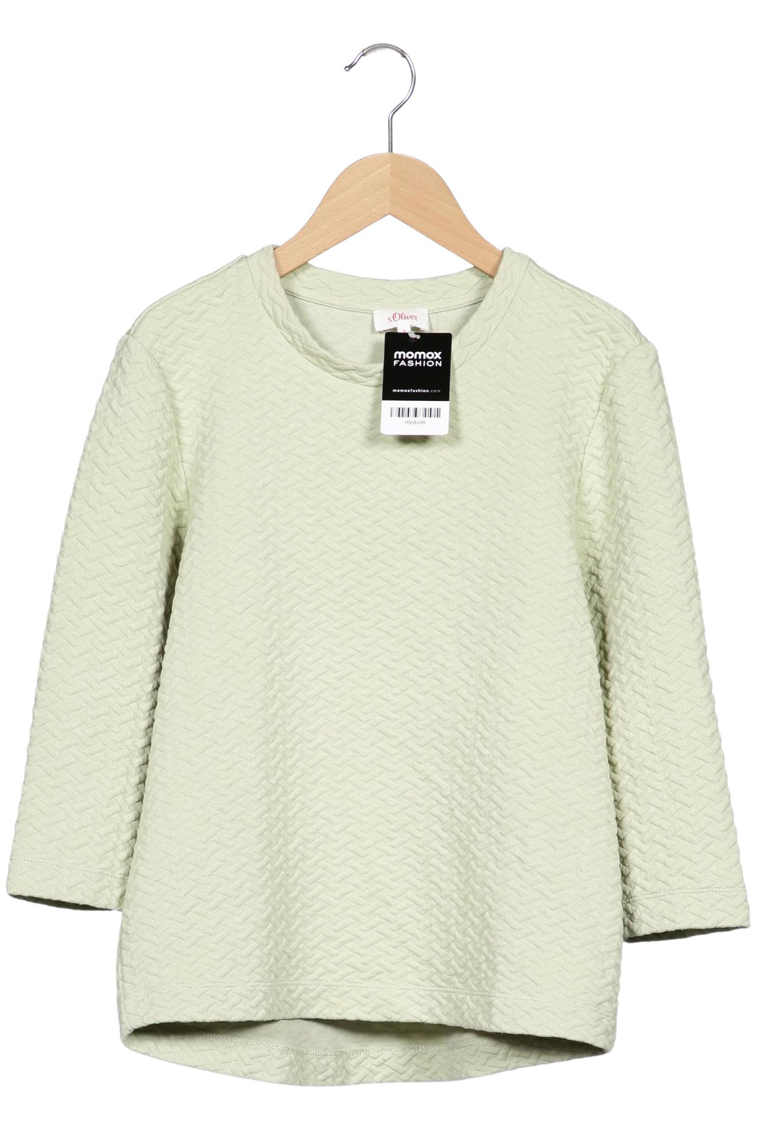 

s.Oliver Damen Sweatshirt, hellgrün, Gr. 36
