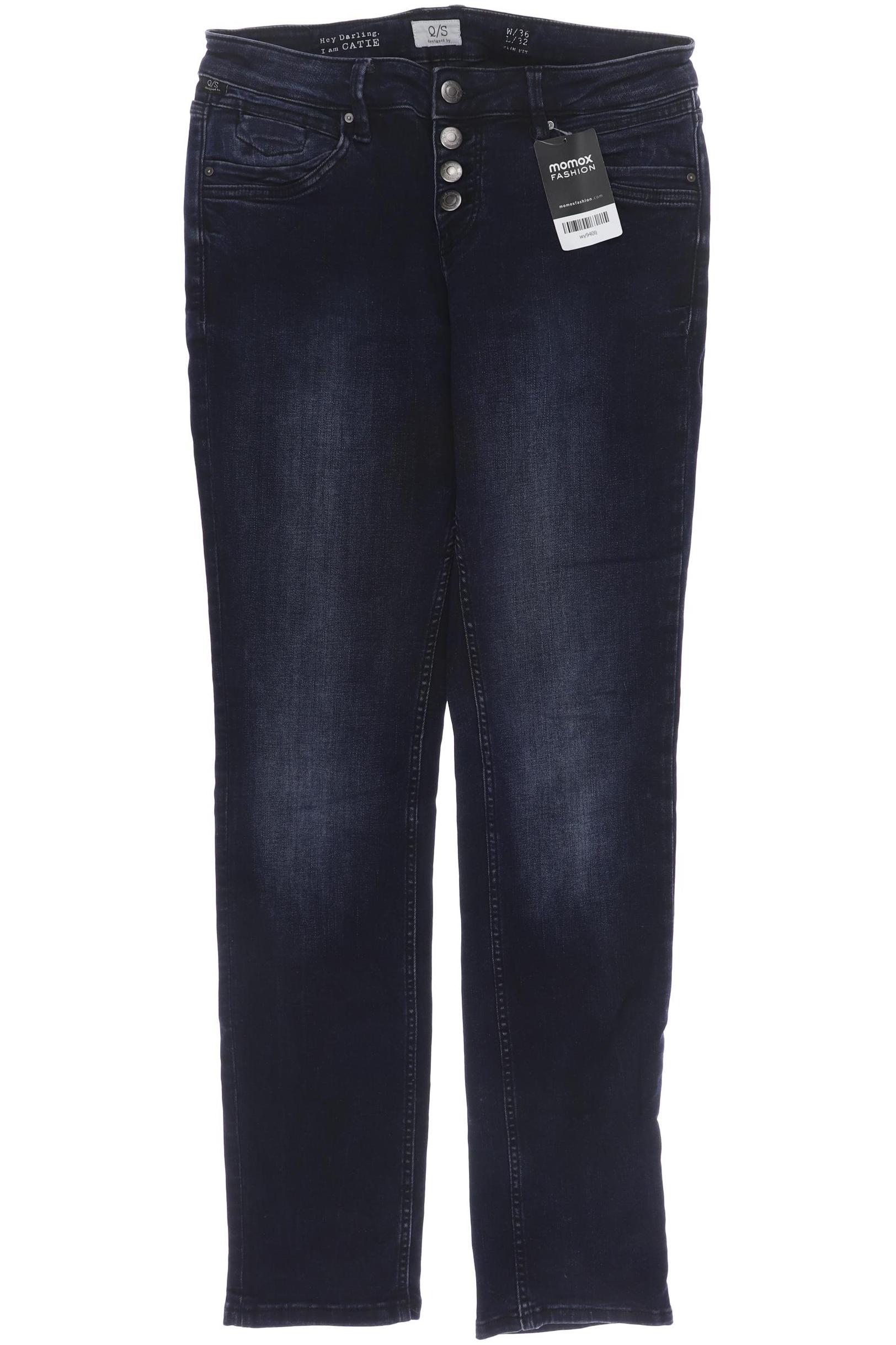 

s.Oliver Damen Jeans, marineblau