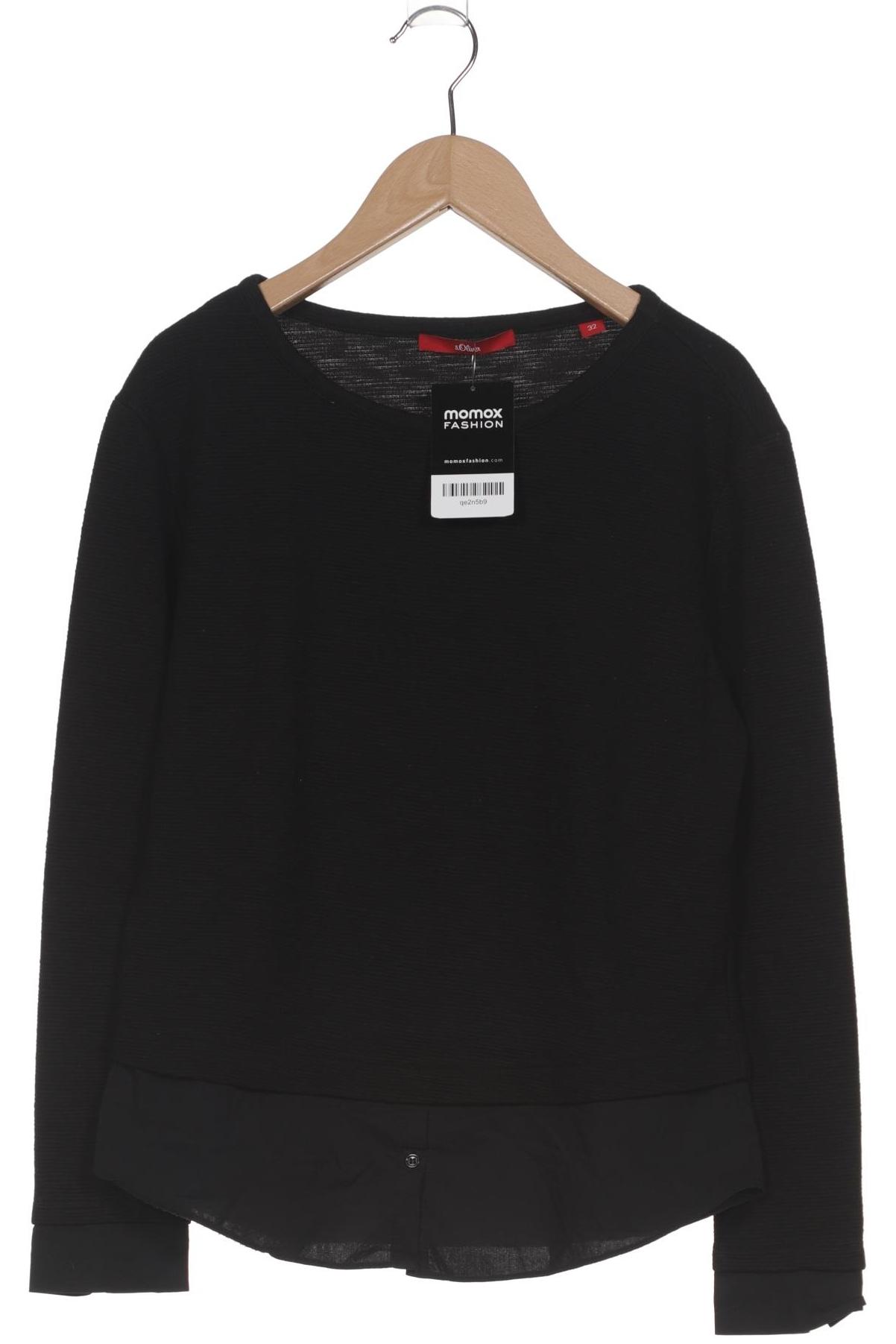 

s.Oliver Damen Pullover, schwarz, Gr. 32