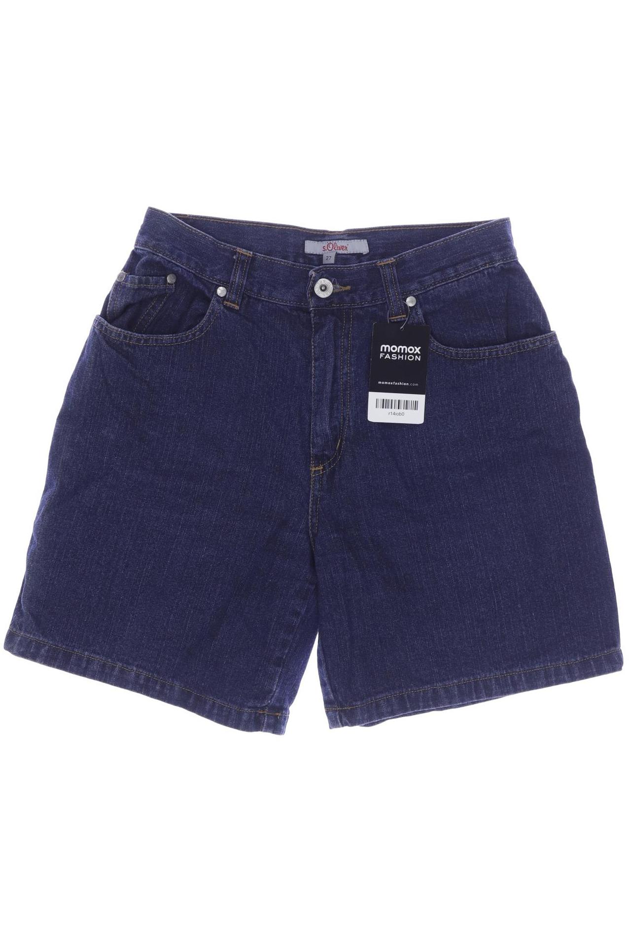 

s.Oliver Damen Shorts, marineblau