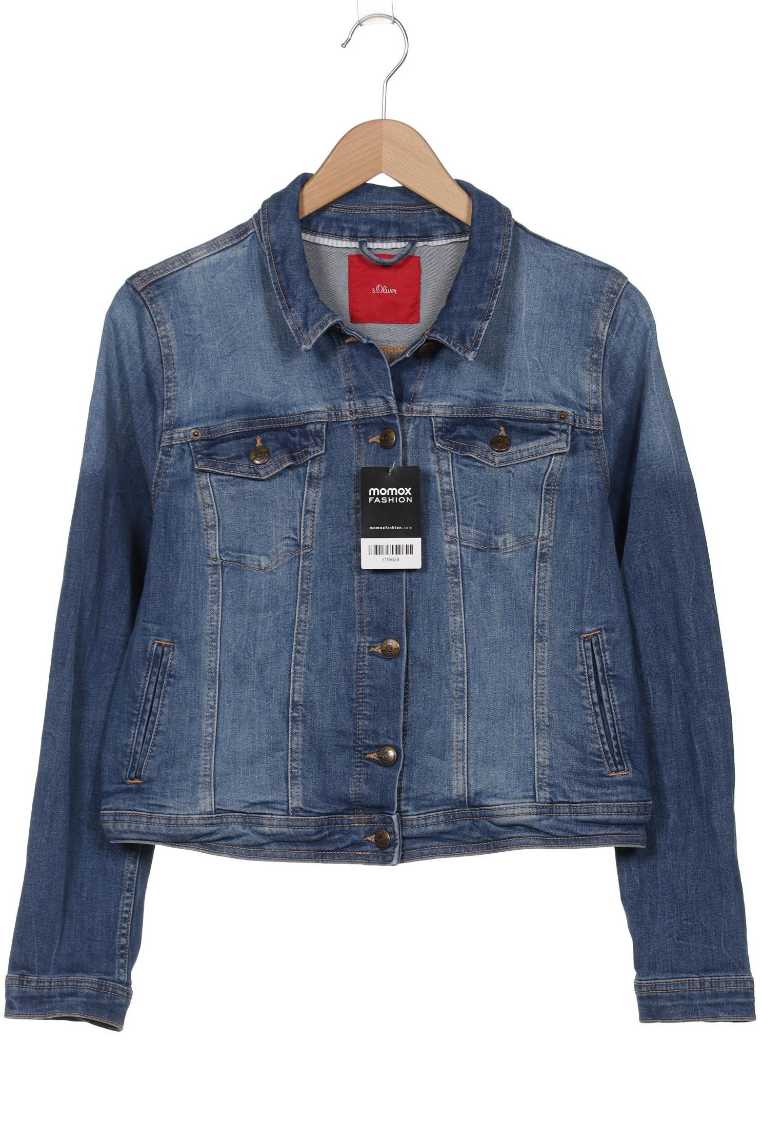 

s.Oliver Damen Jacke, blau, Gr. 40