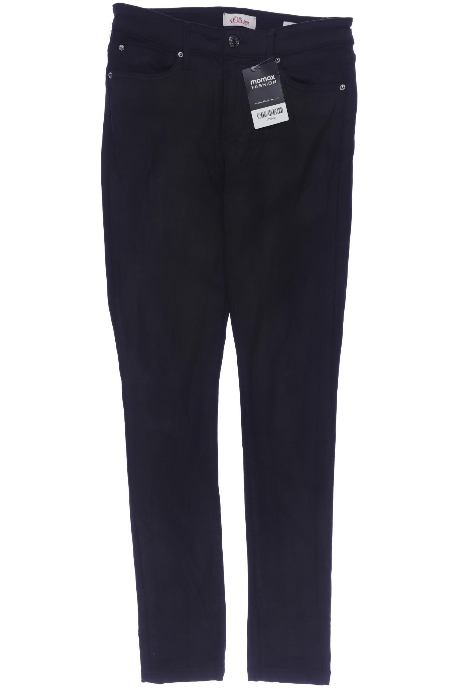 

s.Oliver Damen Jeans, schwarz, Gr. 34