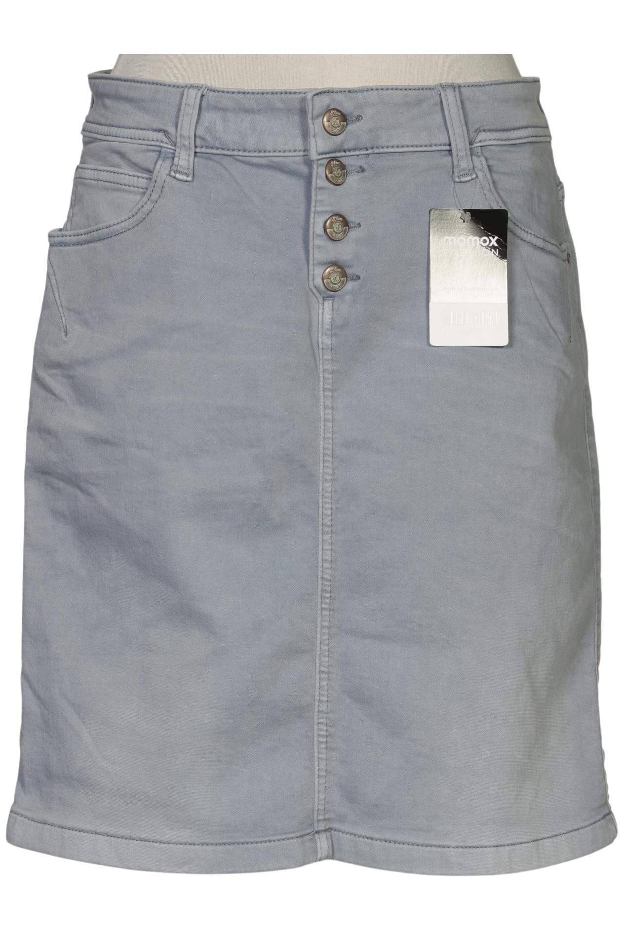 

s.Oliver Damen Rock, hellblau, Gr. 38