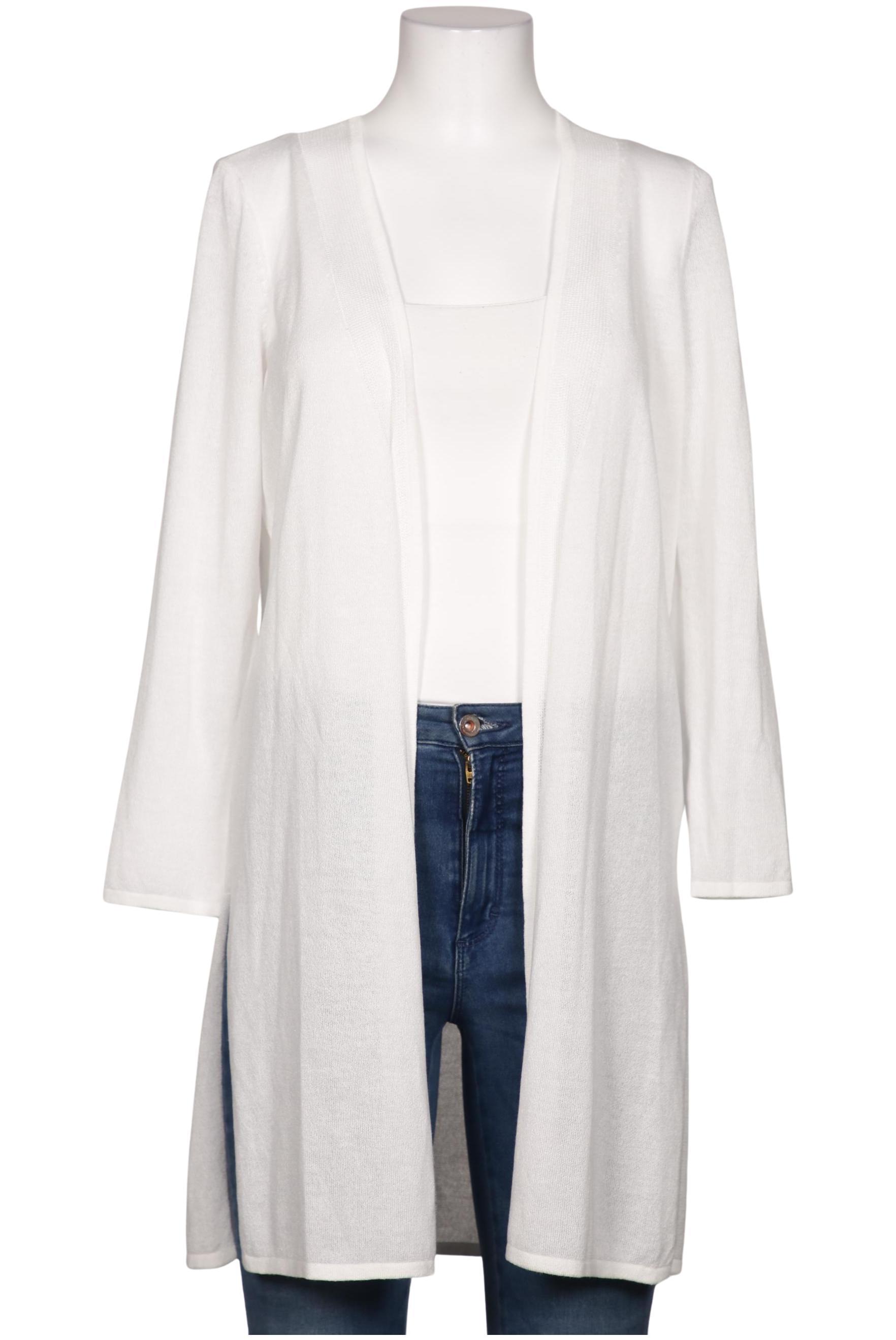 

s.Oliver Damen Strickjacke, weiß, Gr. 40