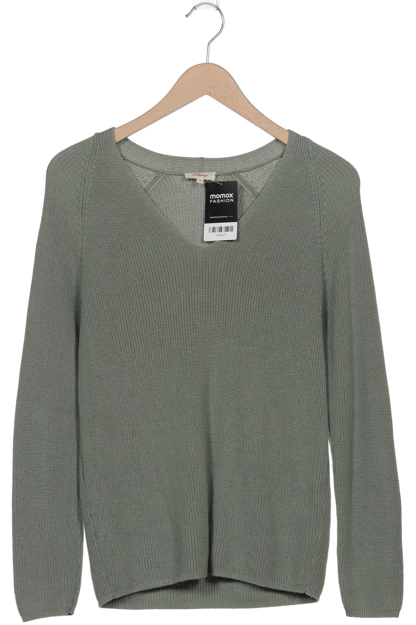 

s.Oliver Damen Pullover, grün, Gr. 36