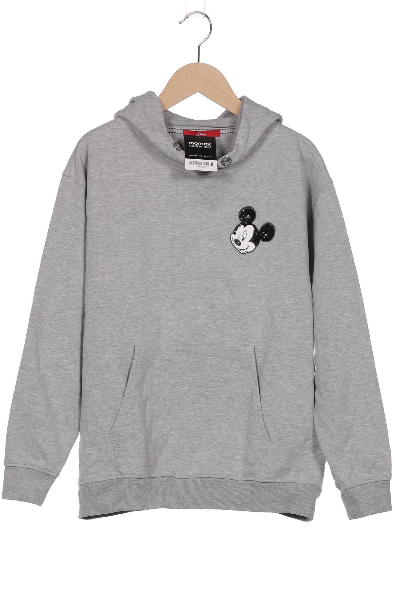 

s.Oliver Damen Kapuzenpullover, grau, Gr. 36