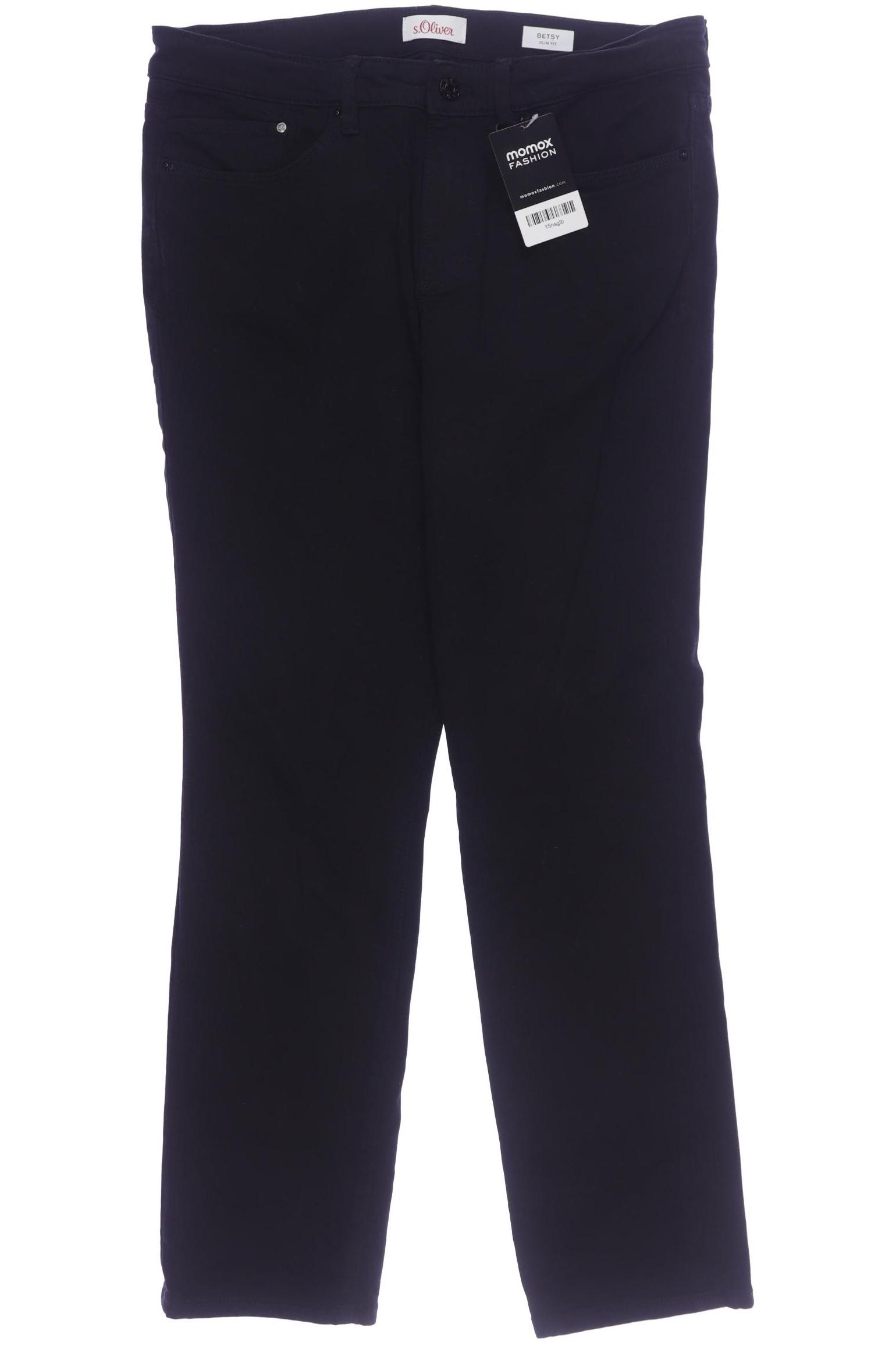 

s.Oliver Damen Jeans, schwarz, Gr. 40