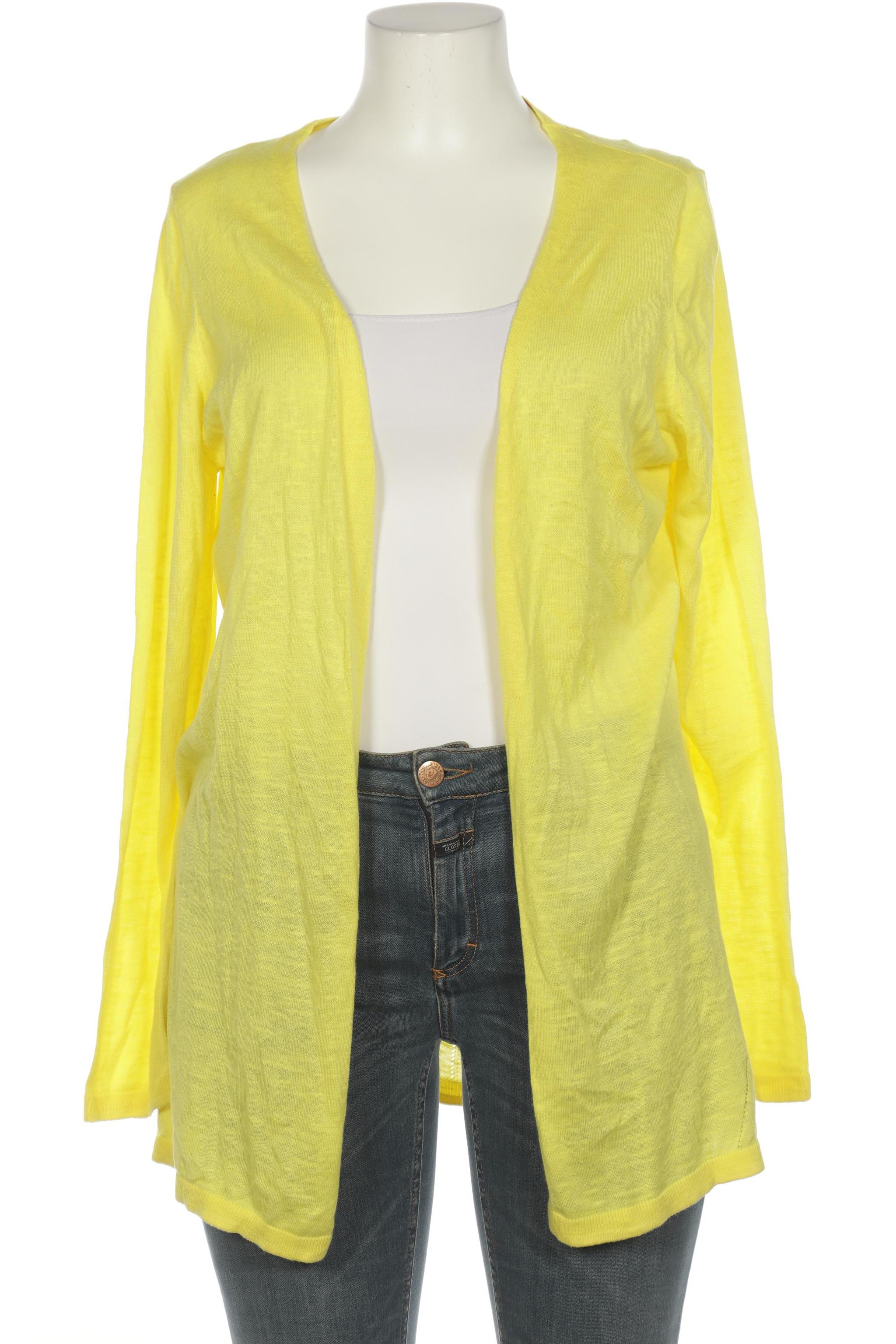 

s.Oliver Damen Strickjacke, gelb, Gr. 44